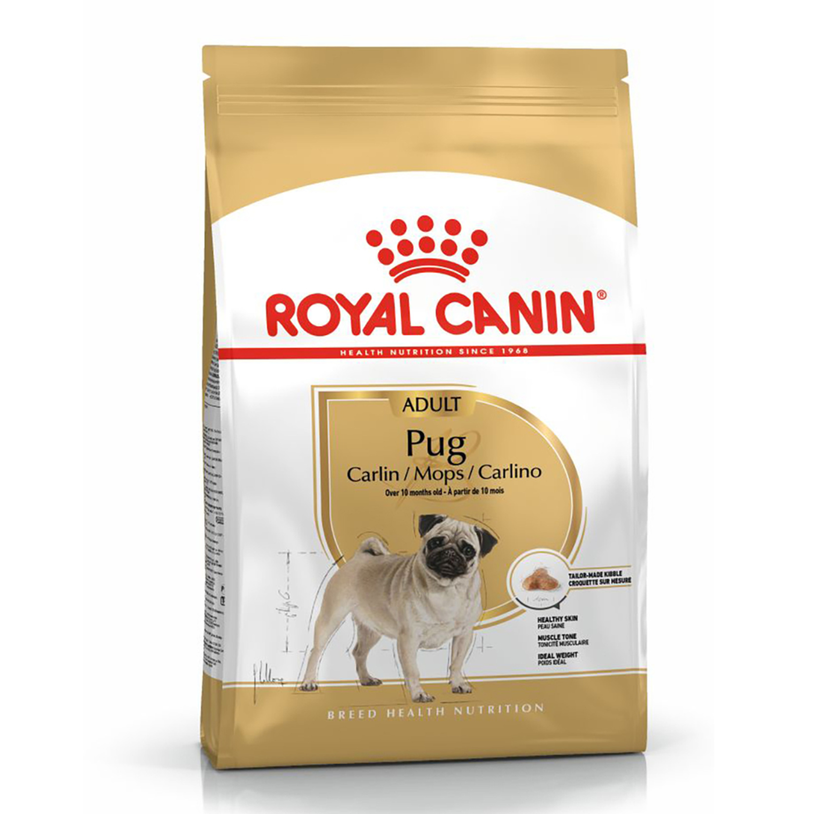 Royal Canin Pug Yetişkin Kuru Köpek Maması 1.5 Kg - Görsel 1