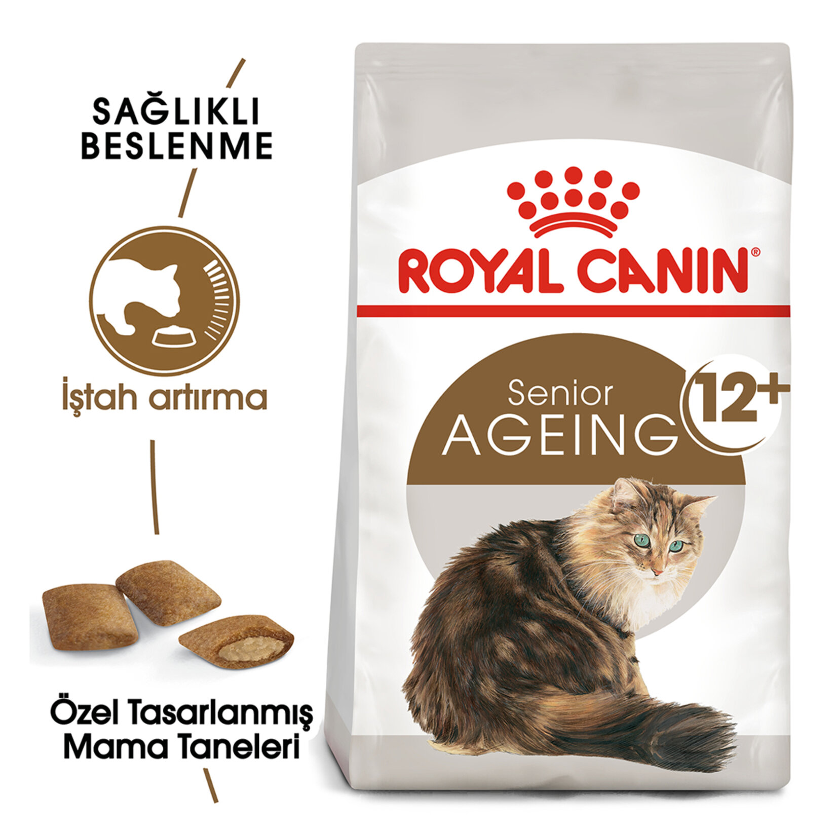 Royal Canin 12+ Kediler İçin Kuru Kedi Maması 2 Kg - Görsel 2