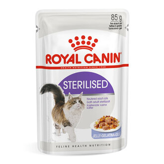Royal Canin Kısırlaştırılmış Kedi Jel Yaş Mama 12 x 85 G