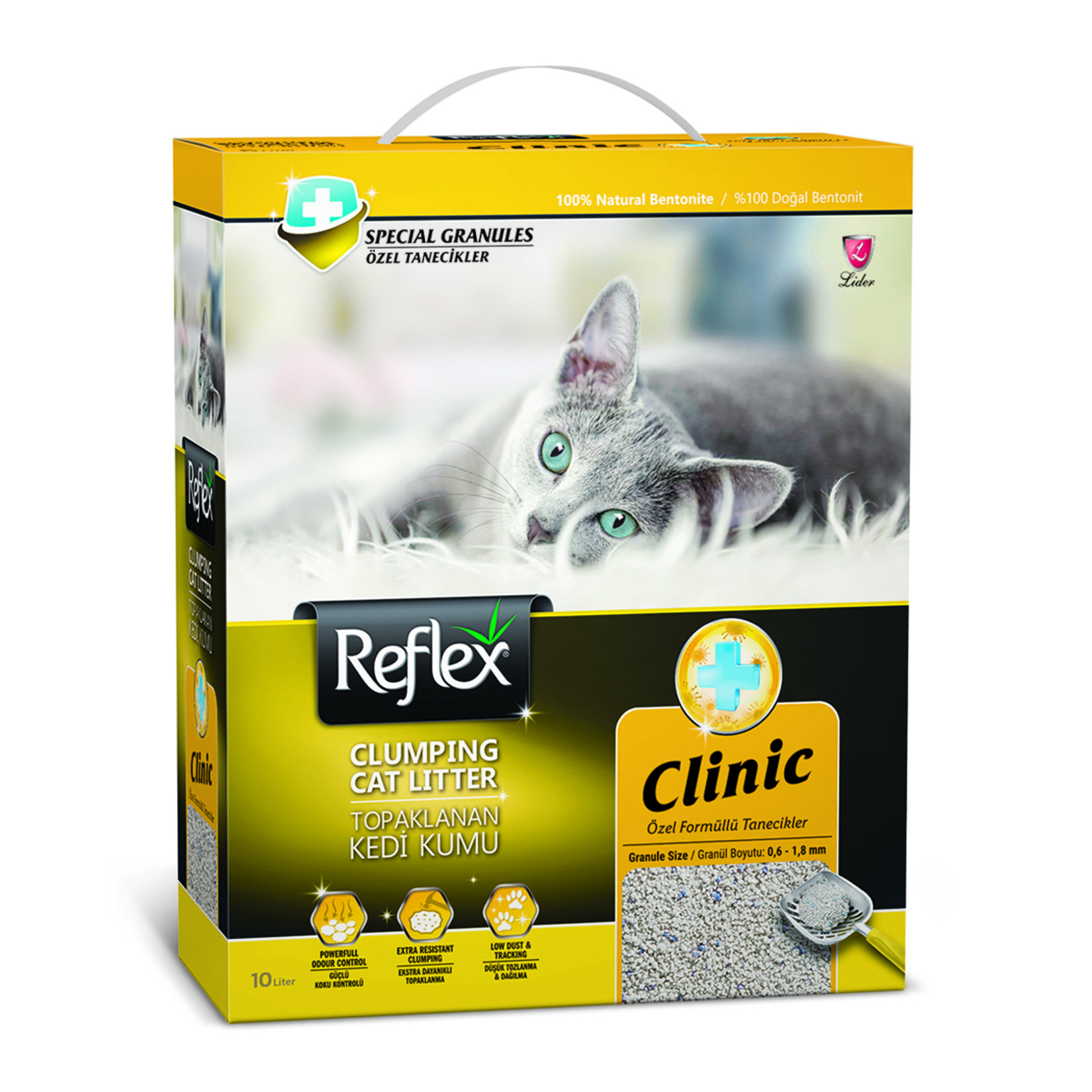 Reflex Clinic Bentonit Kedi Kumu 10 L