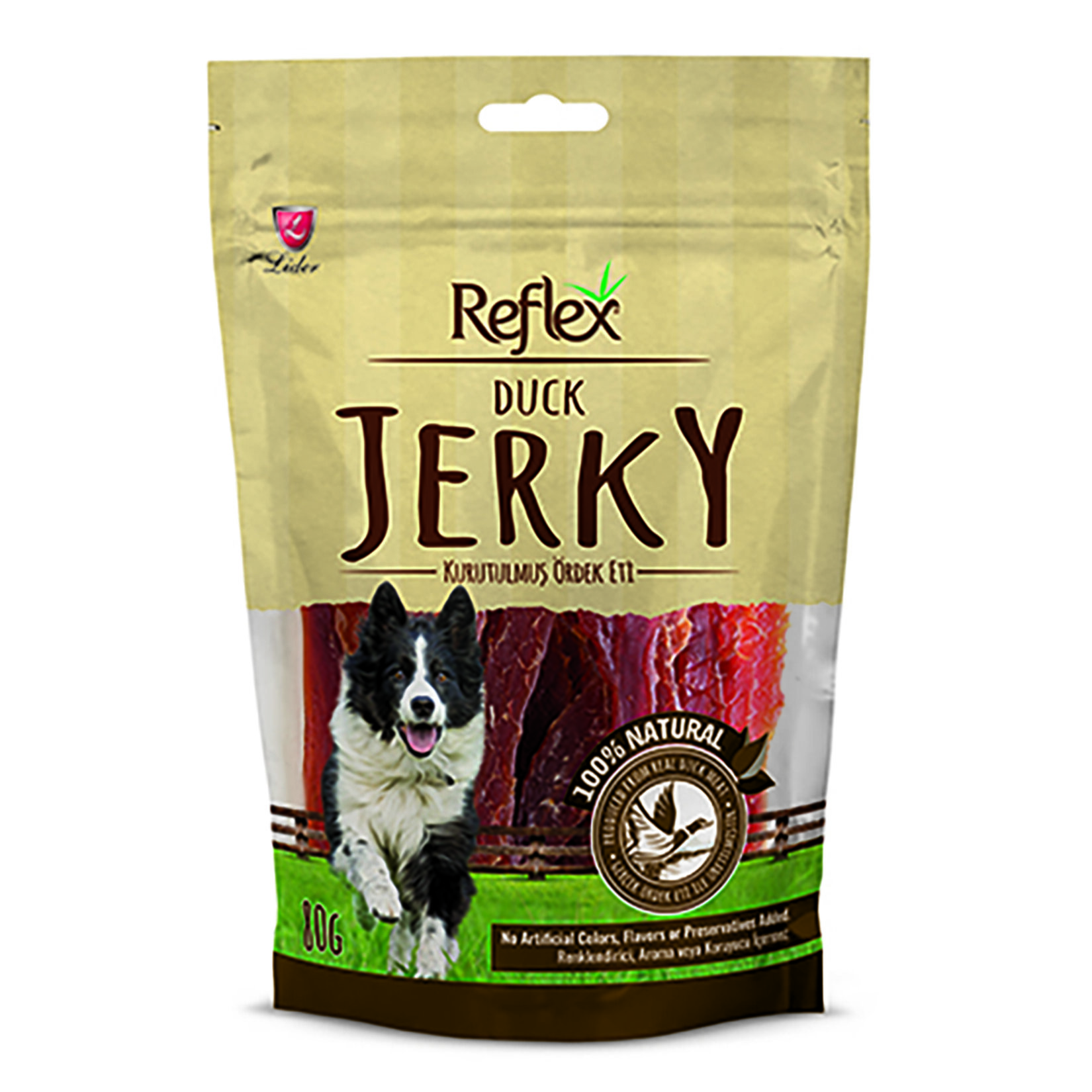 Reflex Kurutulmuş Ördek Etli Köpek Ödülü 80 G