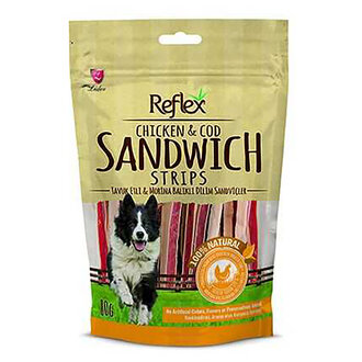 Reflex Tavuk ve Morina Balık Lokma Köpek Ödülü 80 G