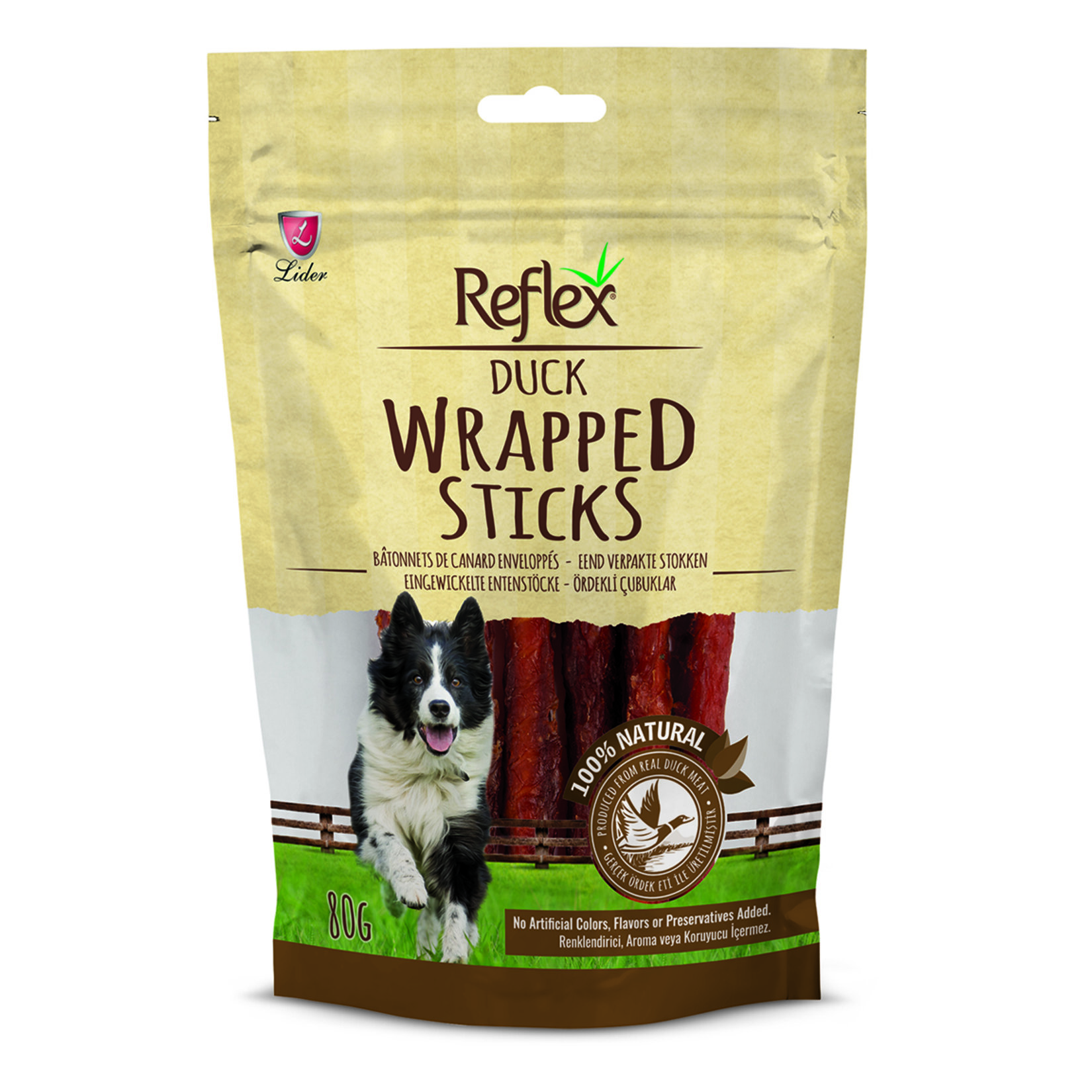 Reflex Ördekli Çubuklar Köpek Ödül Maması 80 G