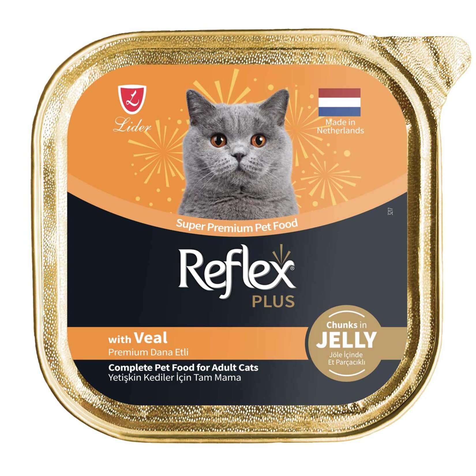 Reflex Jöle İçinde Et Parçalı Dana Etli Kedi Mama 85 G