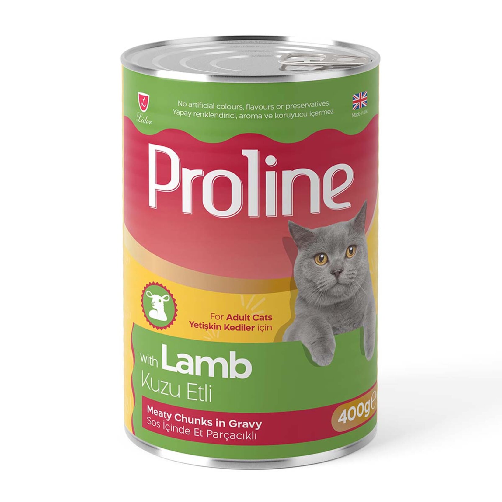 Proline Sos İçi Et Parçalı Kuzu Kedi Maması 400 G