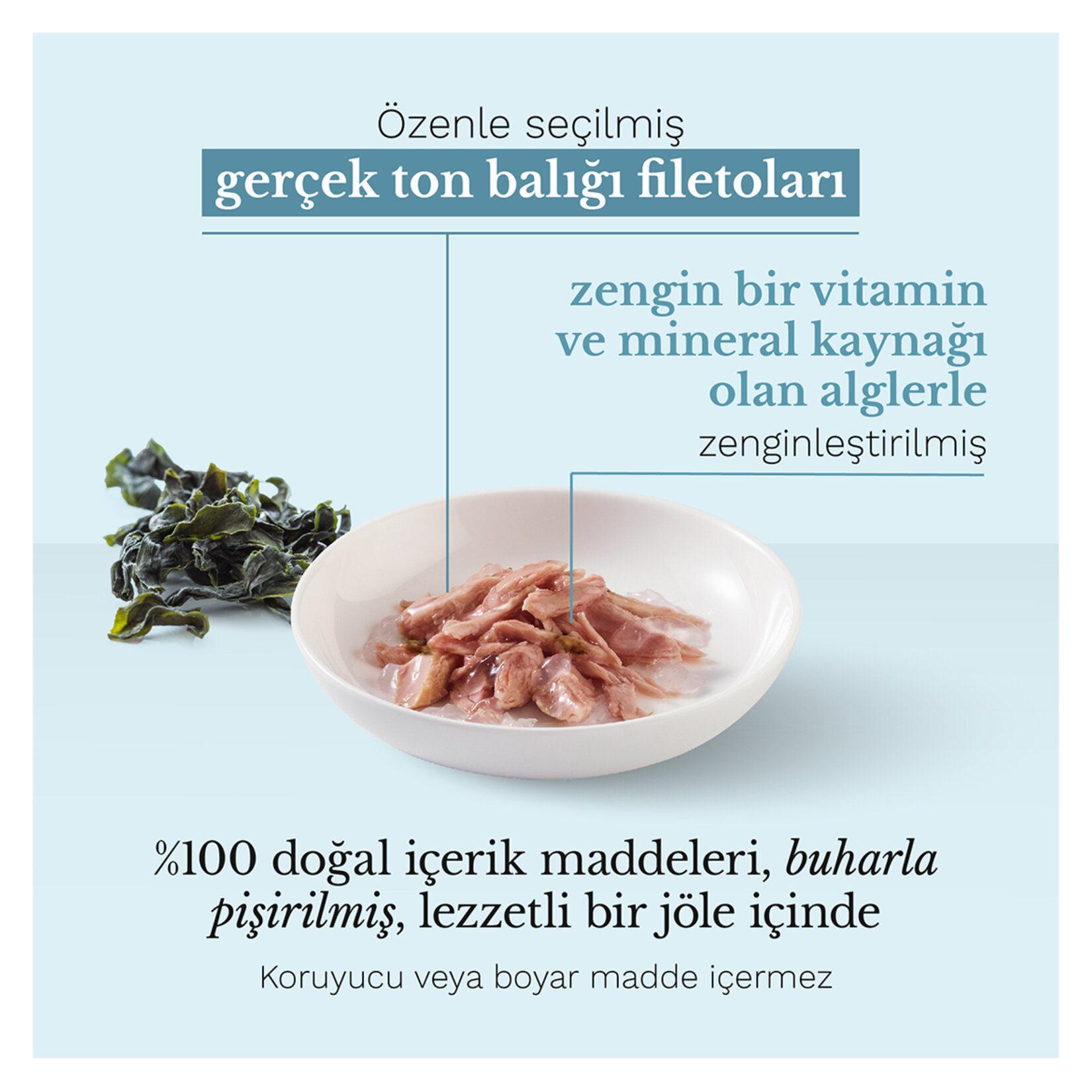 Schesir Jelly Su Yosunu Yetişkin Kedi Konservesi 85 G - Görsel 4