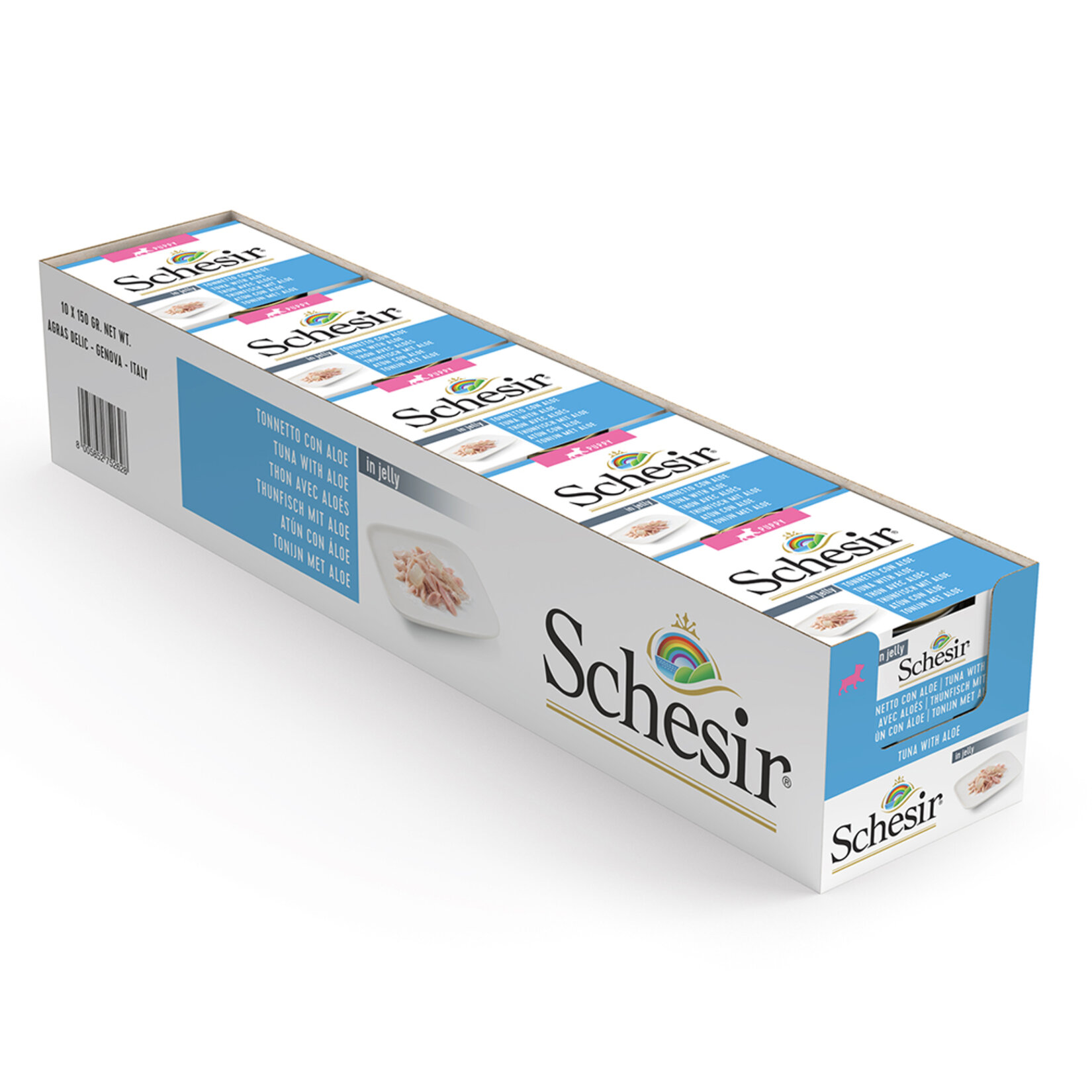 Schesir Jelly Aloe Vera Yavru Köpek Konservesi 150 G - Görsel 2