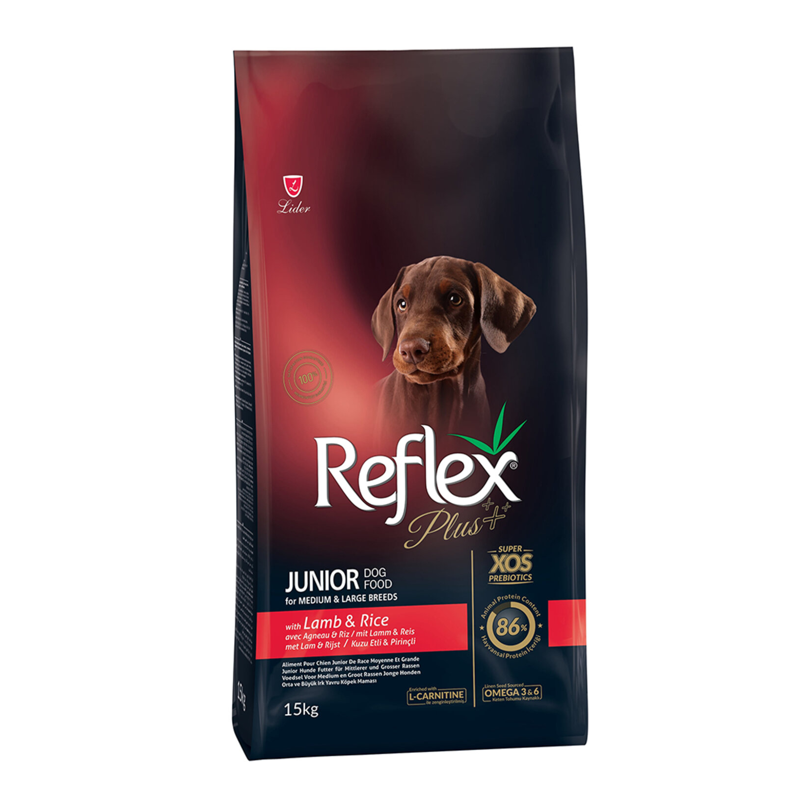 Reflex Plus Kuzu Etli Pirinçli Yavru Köpek Maması 3 Kg