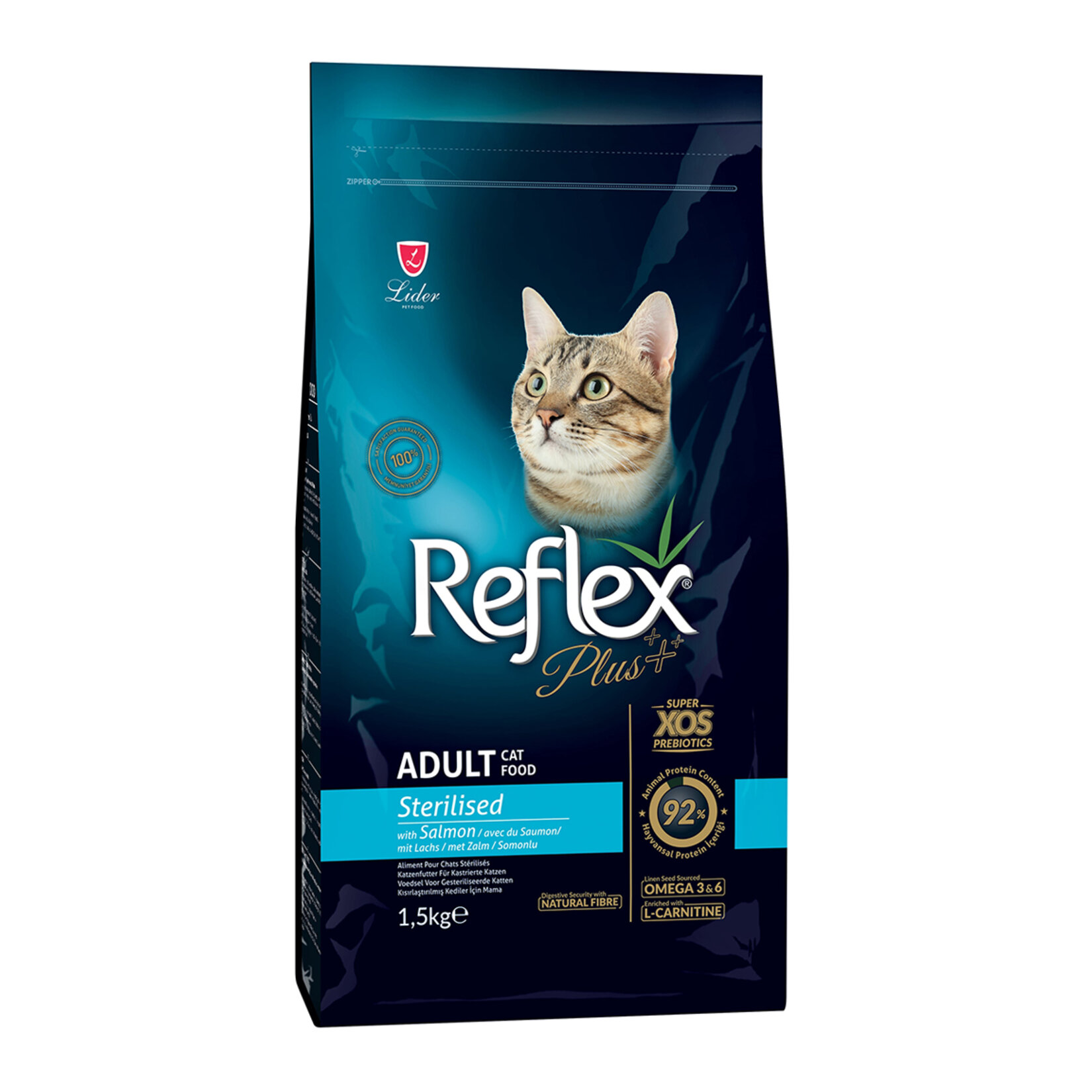 Reflex Plus Somonlu Kısır Kedi Maması 1.5 Kg
