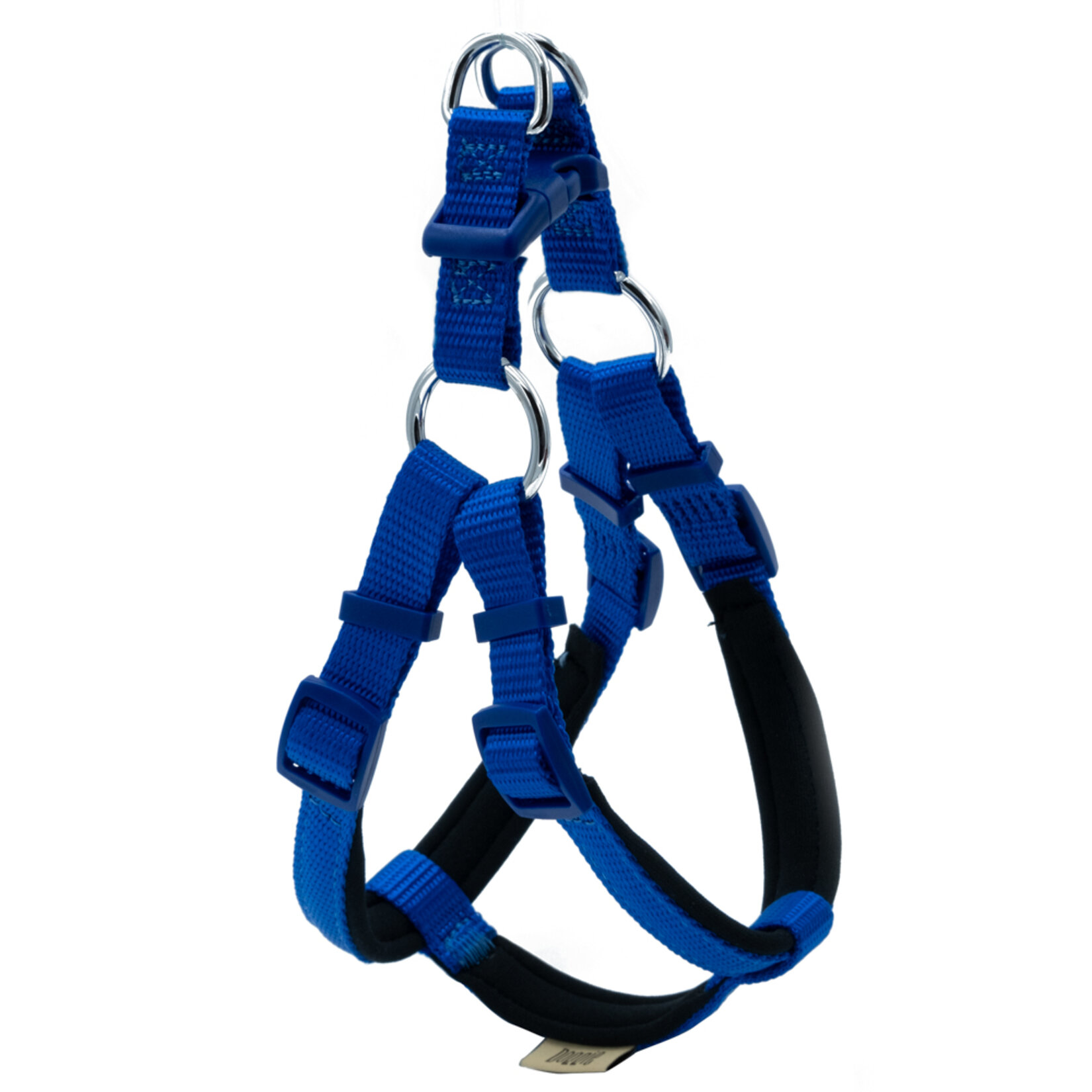 Doggie Konfor Dokuma Göğüs Tasma Mavi 1,5 x 40 - 45 Cm