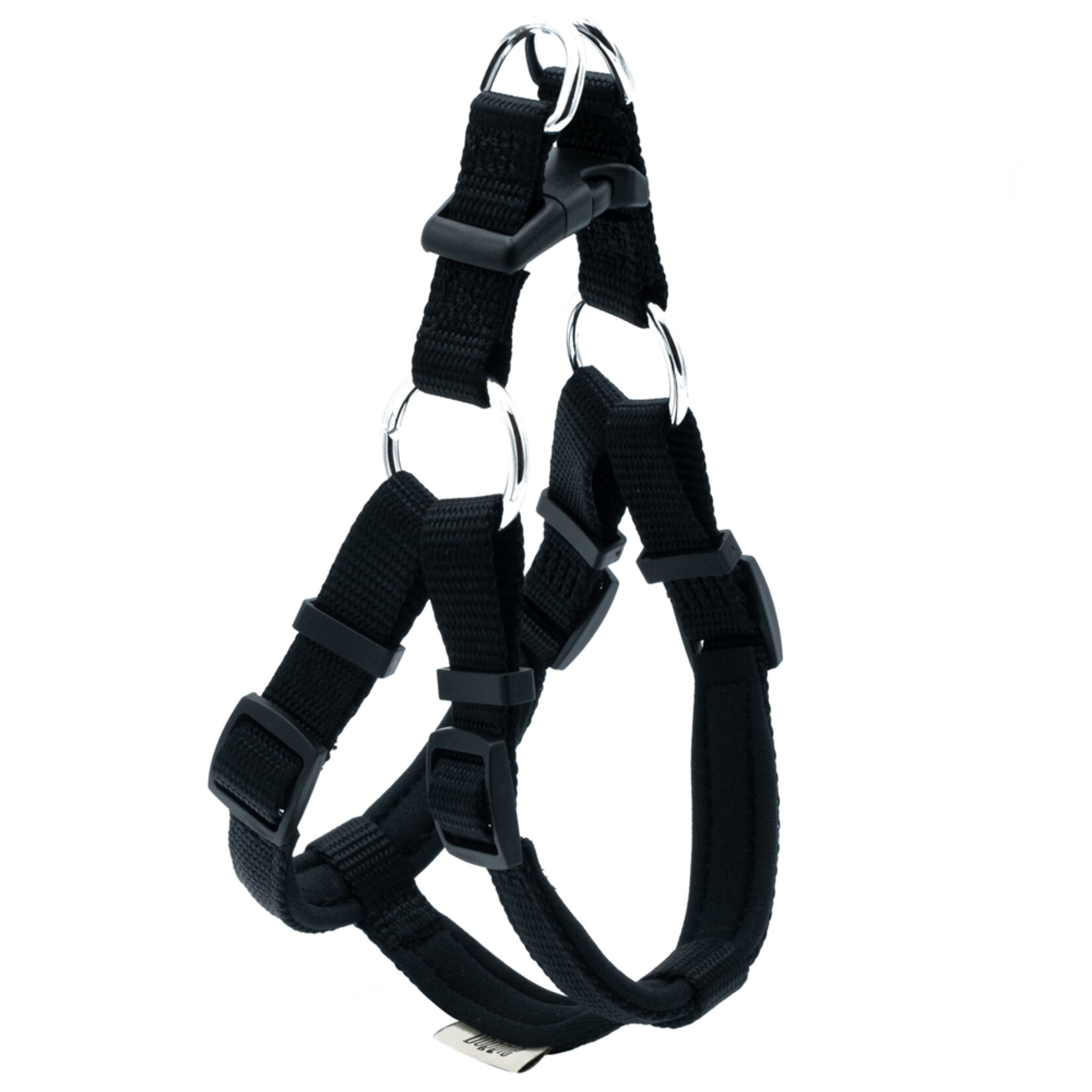 Doggie Konfor Dokuma Göğüs Tasma Siyah 1,5 x 35 - 40 Cm