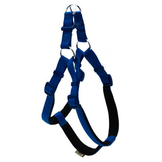 Doggie Konfor Dokuma Göğüs Tasması Mavi 2 x 55 - 65 Cm