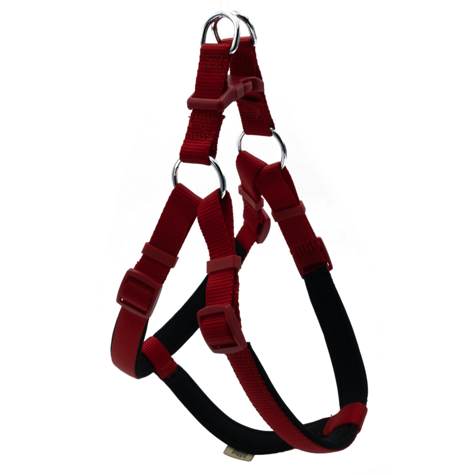 Doggie Konfor Dokuma Göğüs Tasma Kırmızı 2 x 55 - 65 Cm