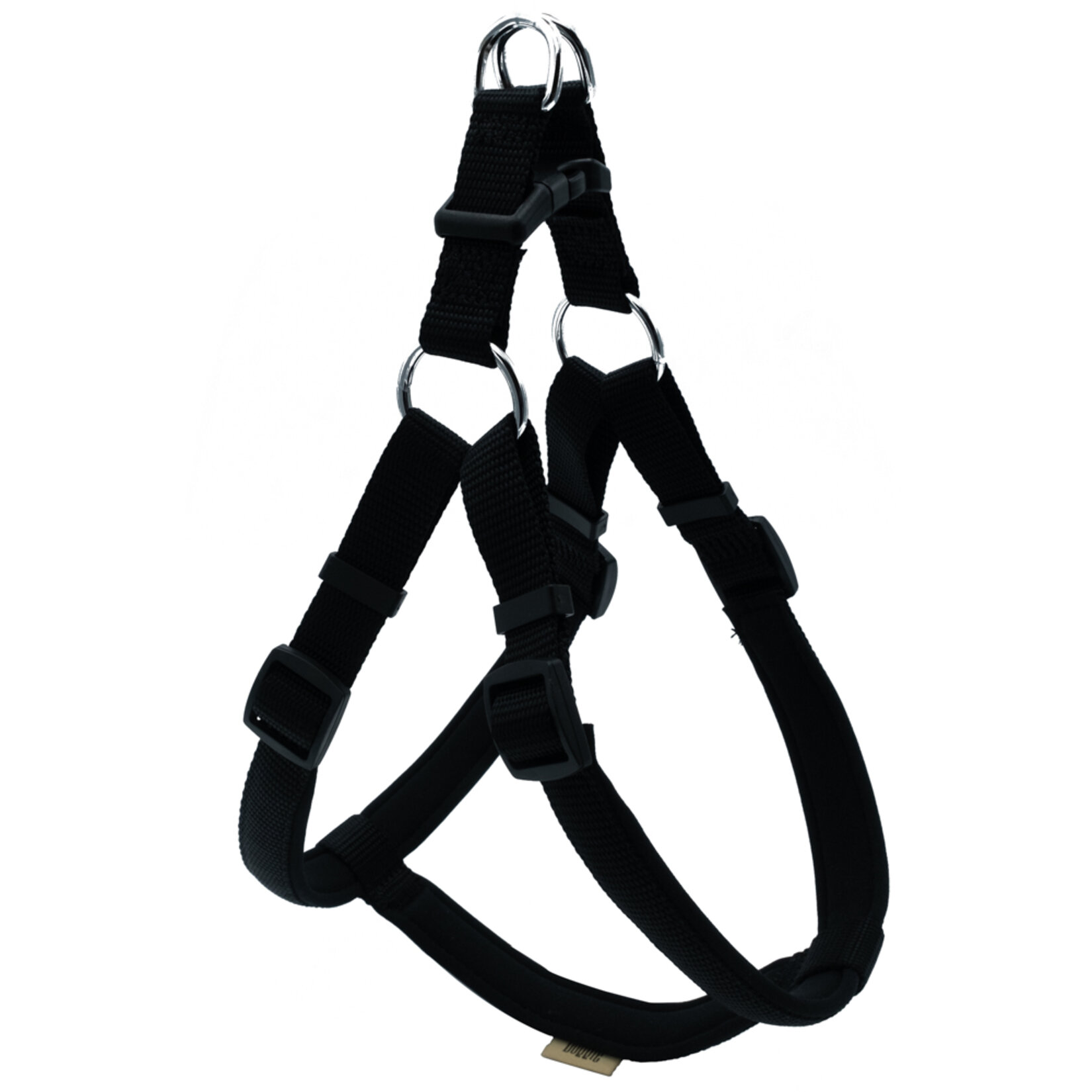 Doggie Konfor Dokuma Göğüs Tasma Siyah 2 x 55 - 65 Cm