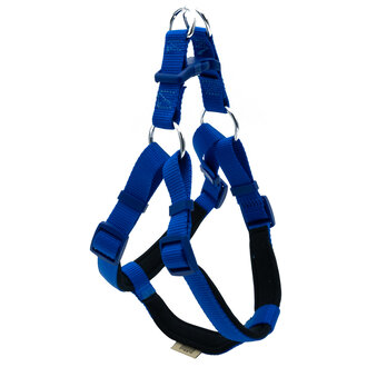 Doggie Konfor Dokuma Göğüs Tasması Mavi 2 x 45 - 55 Cm