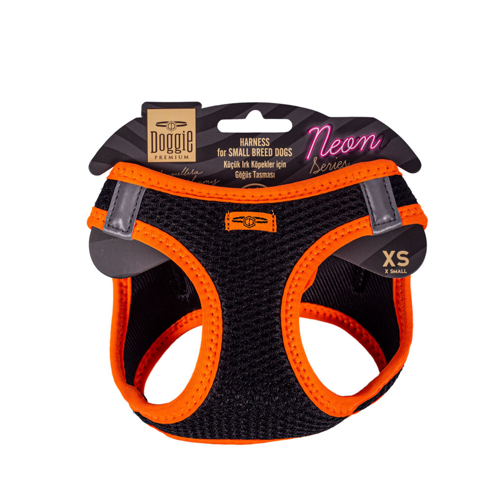 Doggie Neon Küçük Irk Göğüs Tasma Tur Xs 30 - 34 Cm
