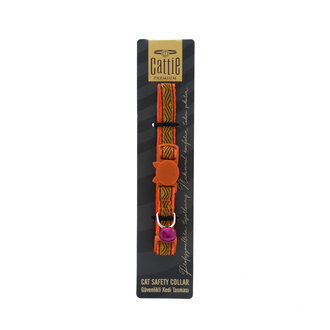 Cattie Desenli Kedi Boyun Tasması Tur 1 x 15 - 25 Cm