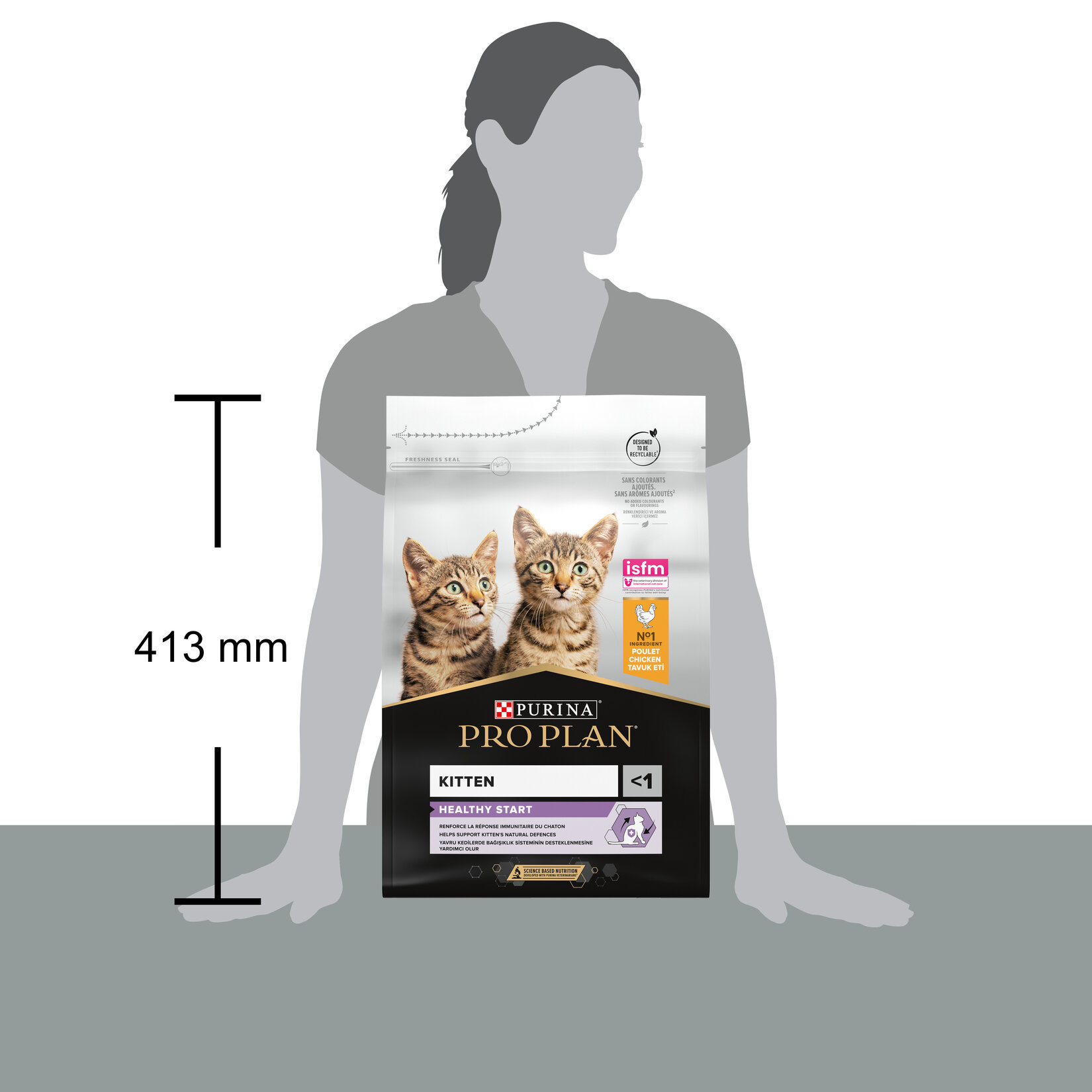 Proplan Yavru Kedi Tavuklu Kedi Maması 3 Kg - Görsel 4