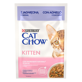 Purina Cat Chow Yavru Kedi Kuzulu Yaş Mama 85 G