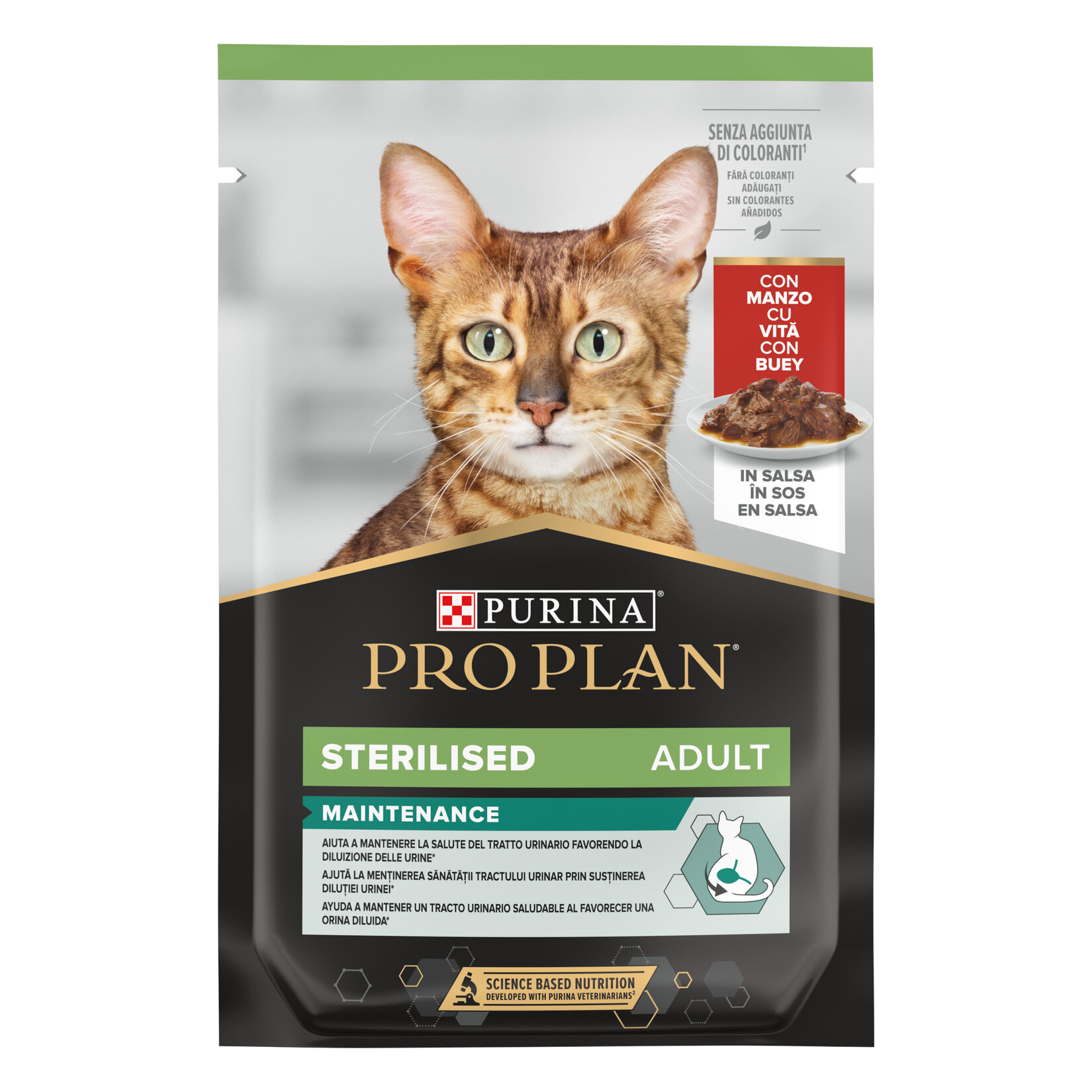 Proplan Kısırlaştırılmış Kedi Sığırlı Yaş Mama 85 G