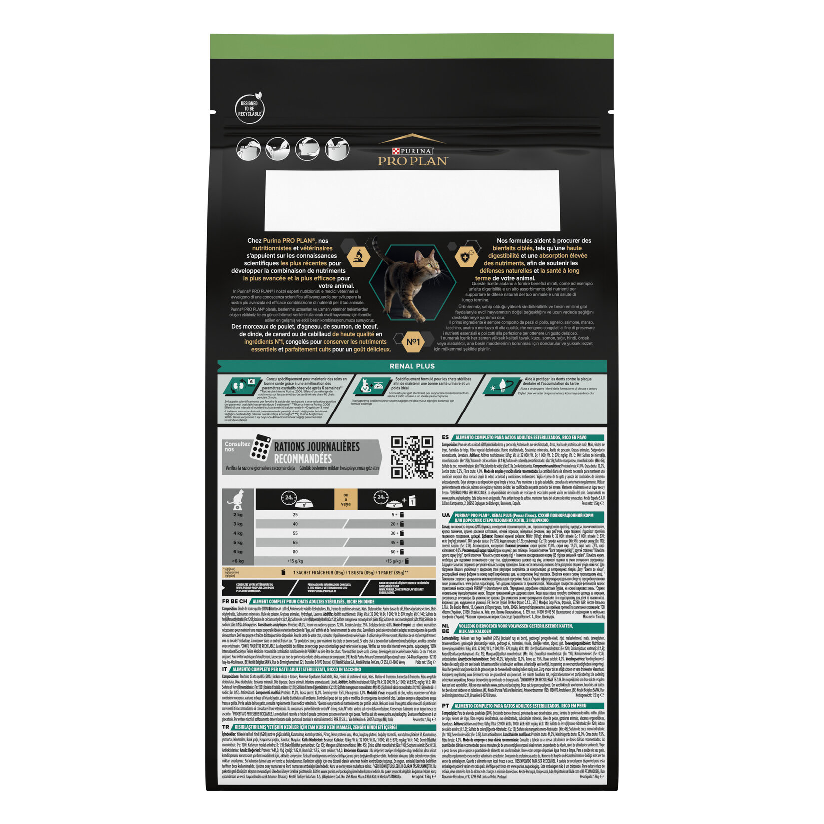 Proplan Kısırlaştırılmış Hindili Kedi Maması 1.5 Kg - Görsel 3
