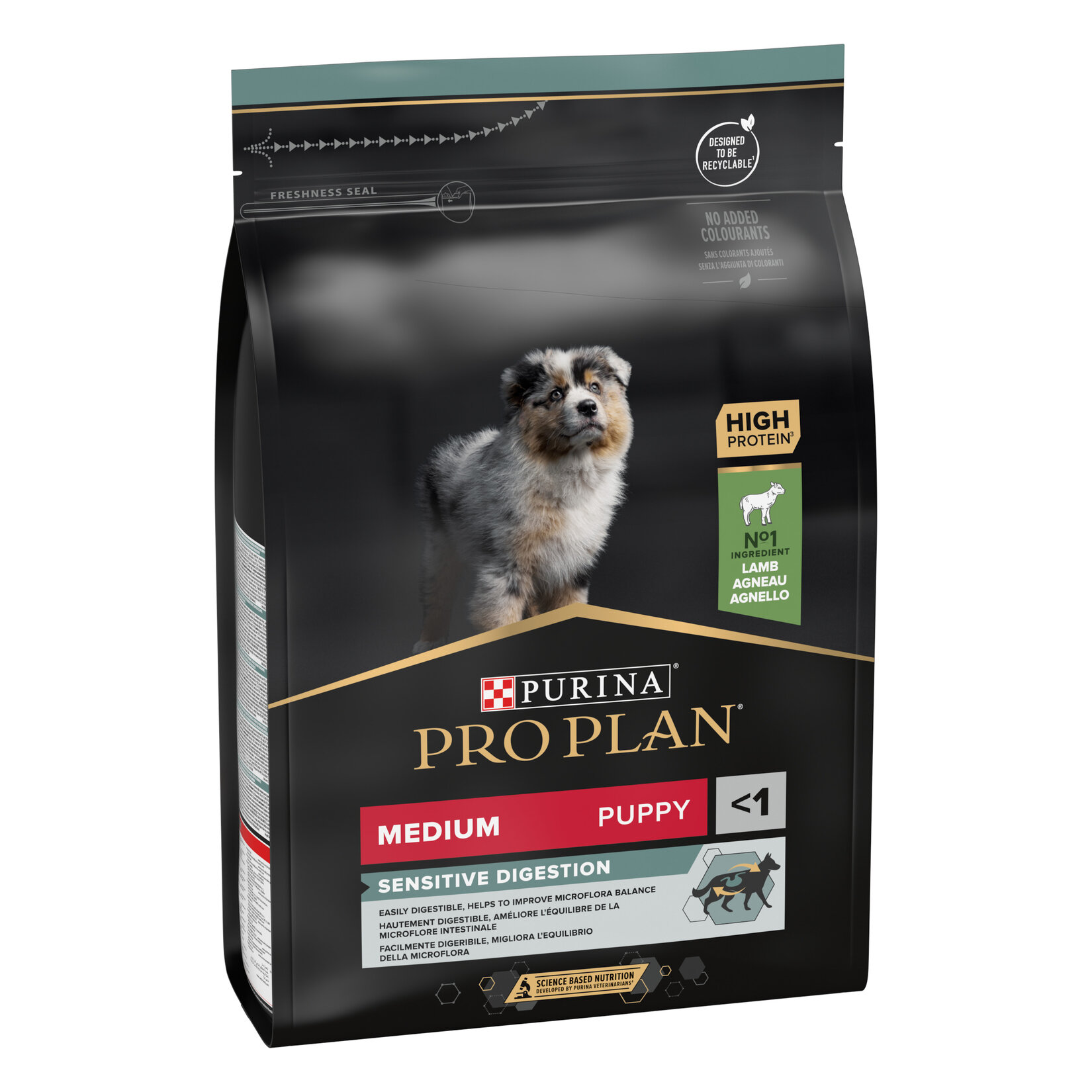 Proplan Orta Irk Yavru Köpek Kuzulu Mama 3 Kg - Görsel 1