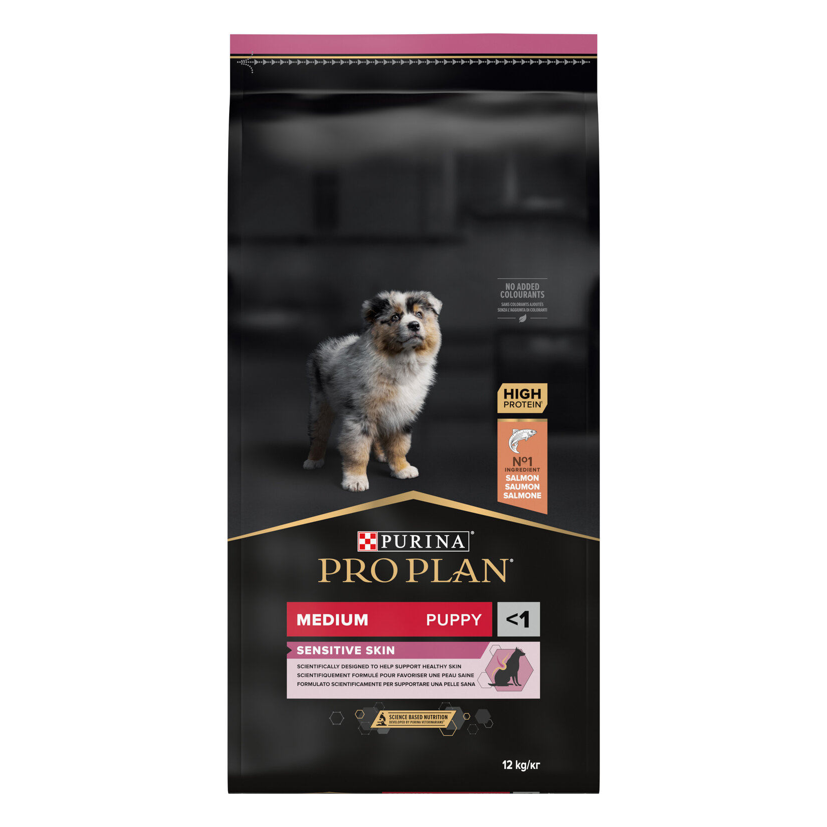 Proplan Orta Irk Yavru Köpek Somonlu Mama 12 Kg - Görsel 2