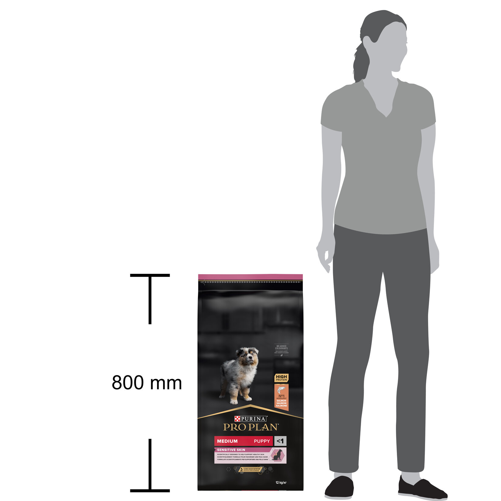 Proplan Orta Irk Yavru Köpek Somonlu Mama 12 Kg - Görsel 4