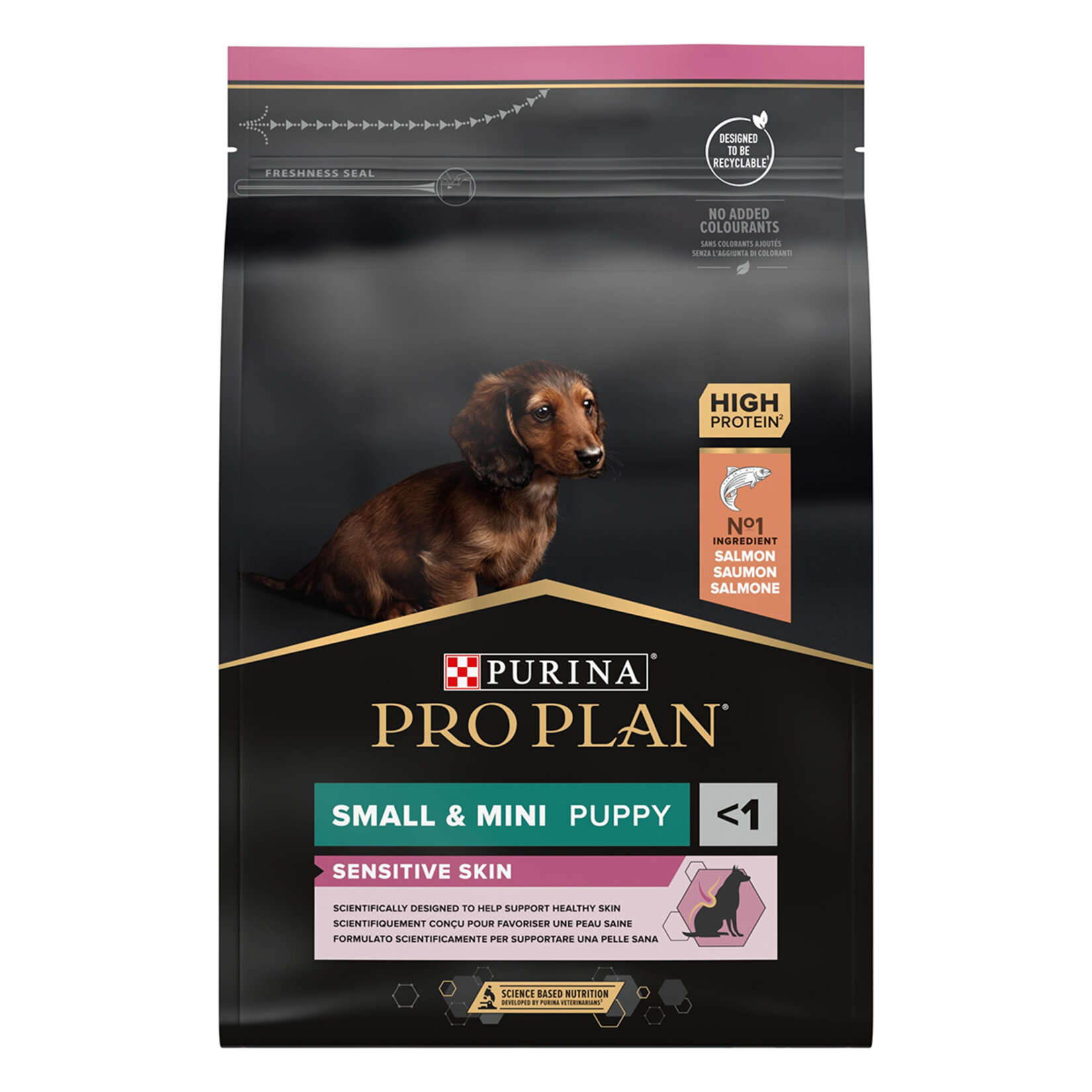 Proplan Küçük Irk Yavru Köpek Somonlu Mama 3 Kg - Görsel 1