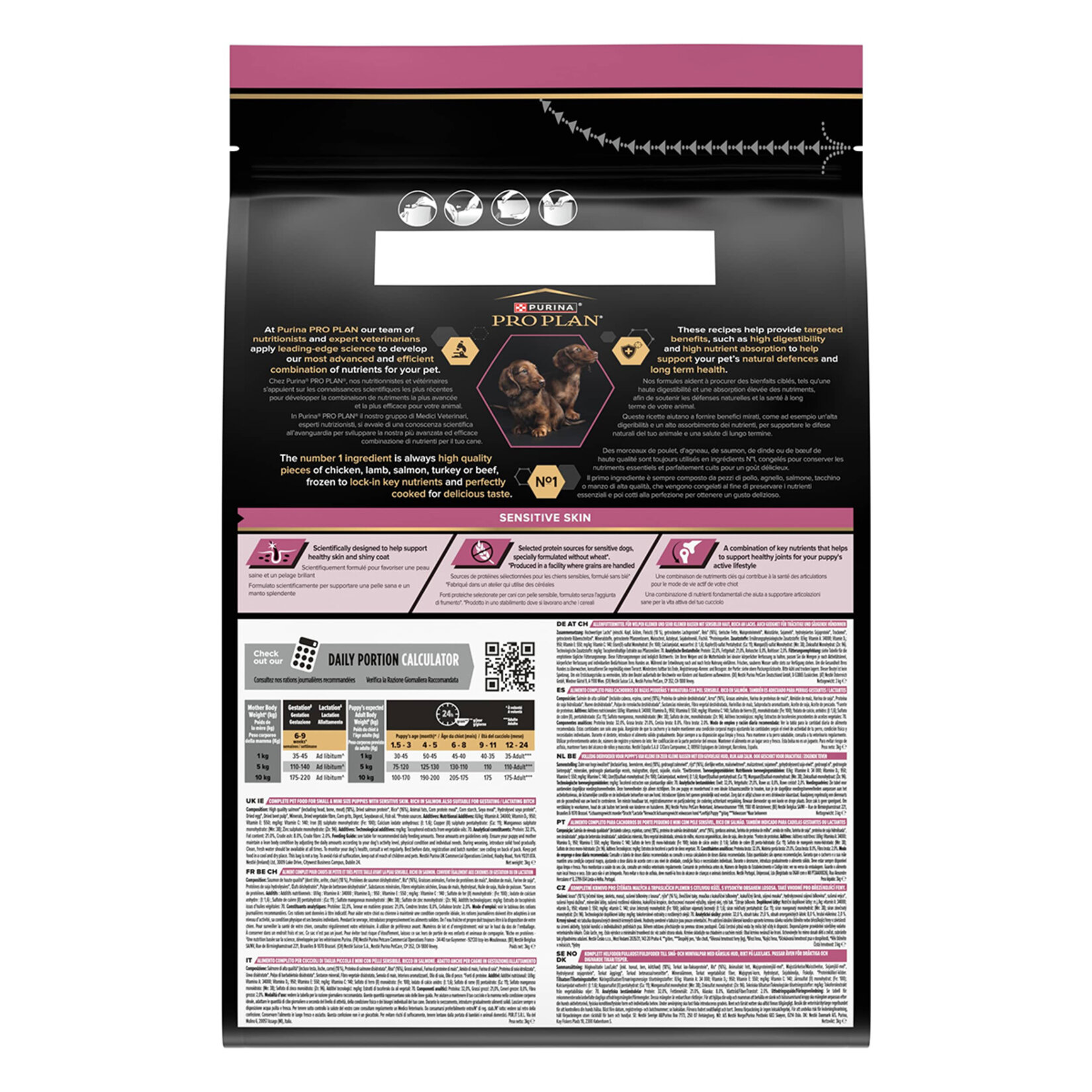 Proplan Küçük Irk Yavru Köpek Somonlu Mama 3 Kg - Görsel 3