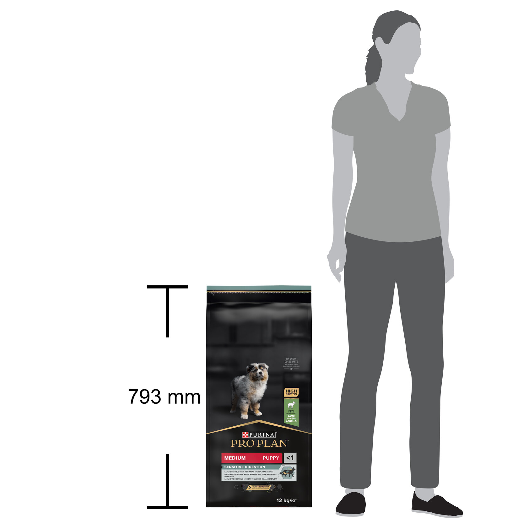 Proplan Orta Irk Yavru Köpek Kuzulu Mama 12 Kg - Görsel 4