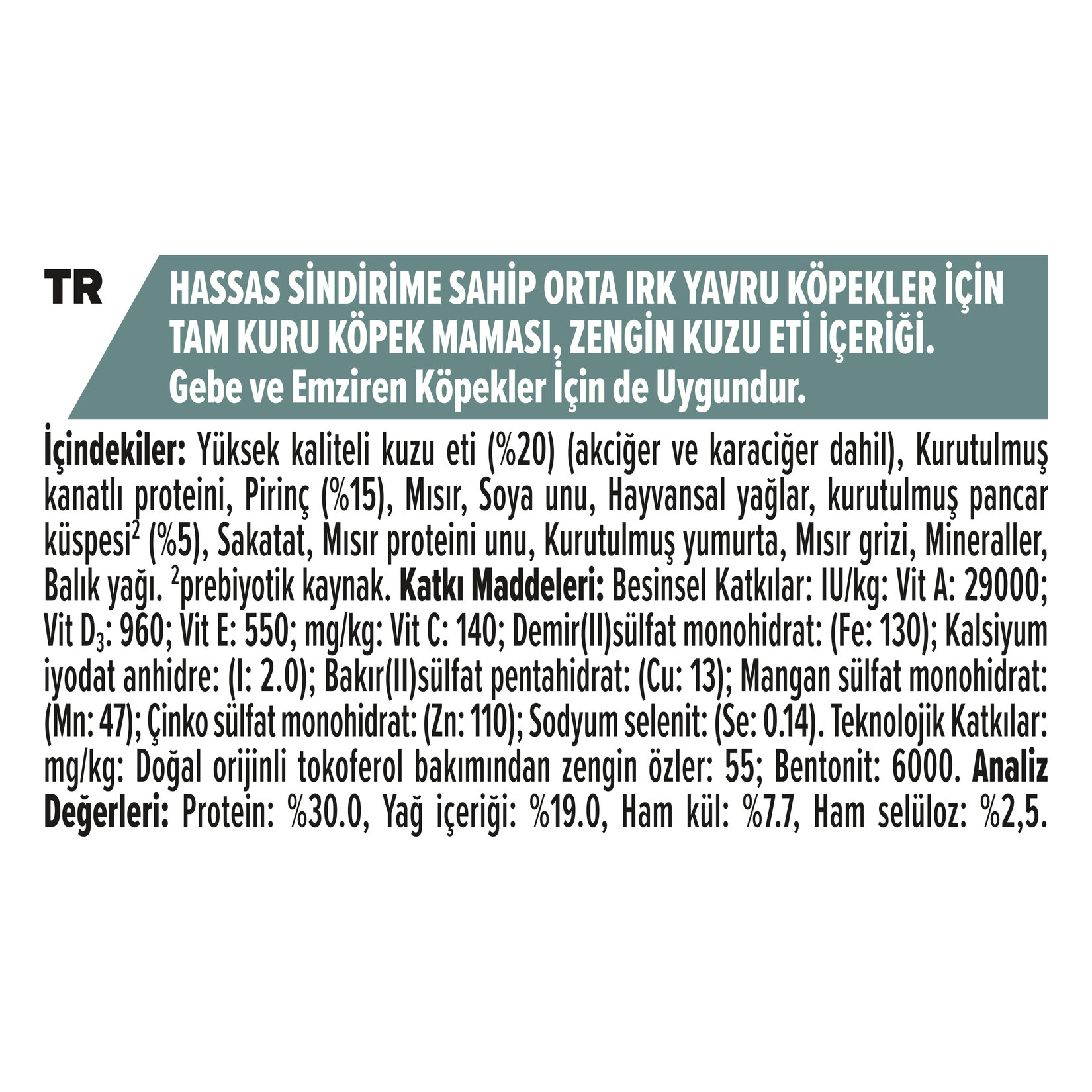 Proplan Orta Irk Yavru Köpek Kuzulu Mama 12 Kg - Görsel 7