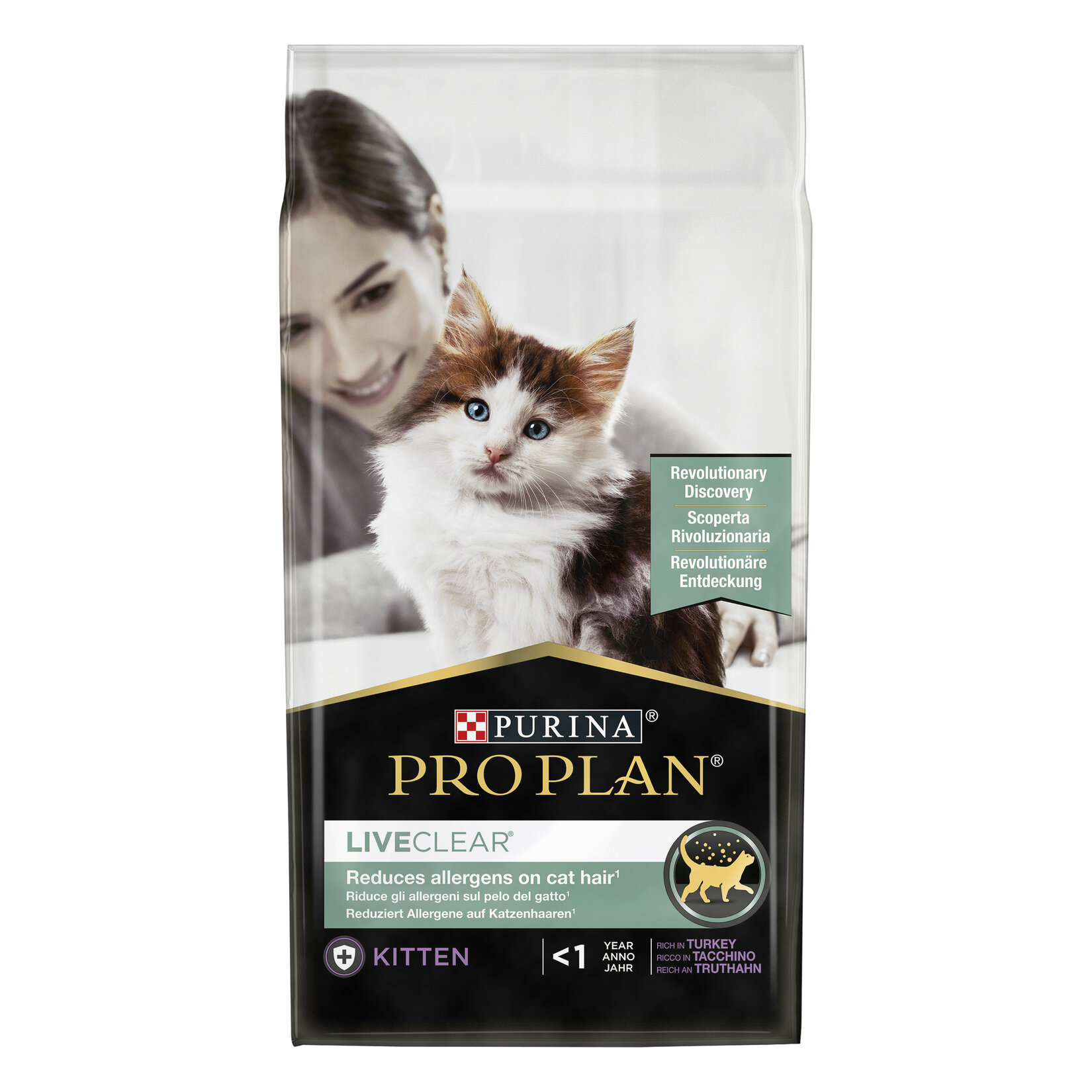 Proplan Liveclear Yavru Kedi Hindili Mama 1.4 Kg - Görsel 2