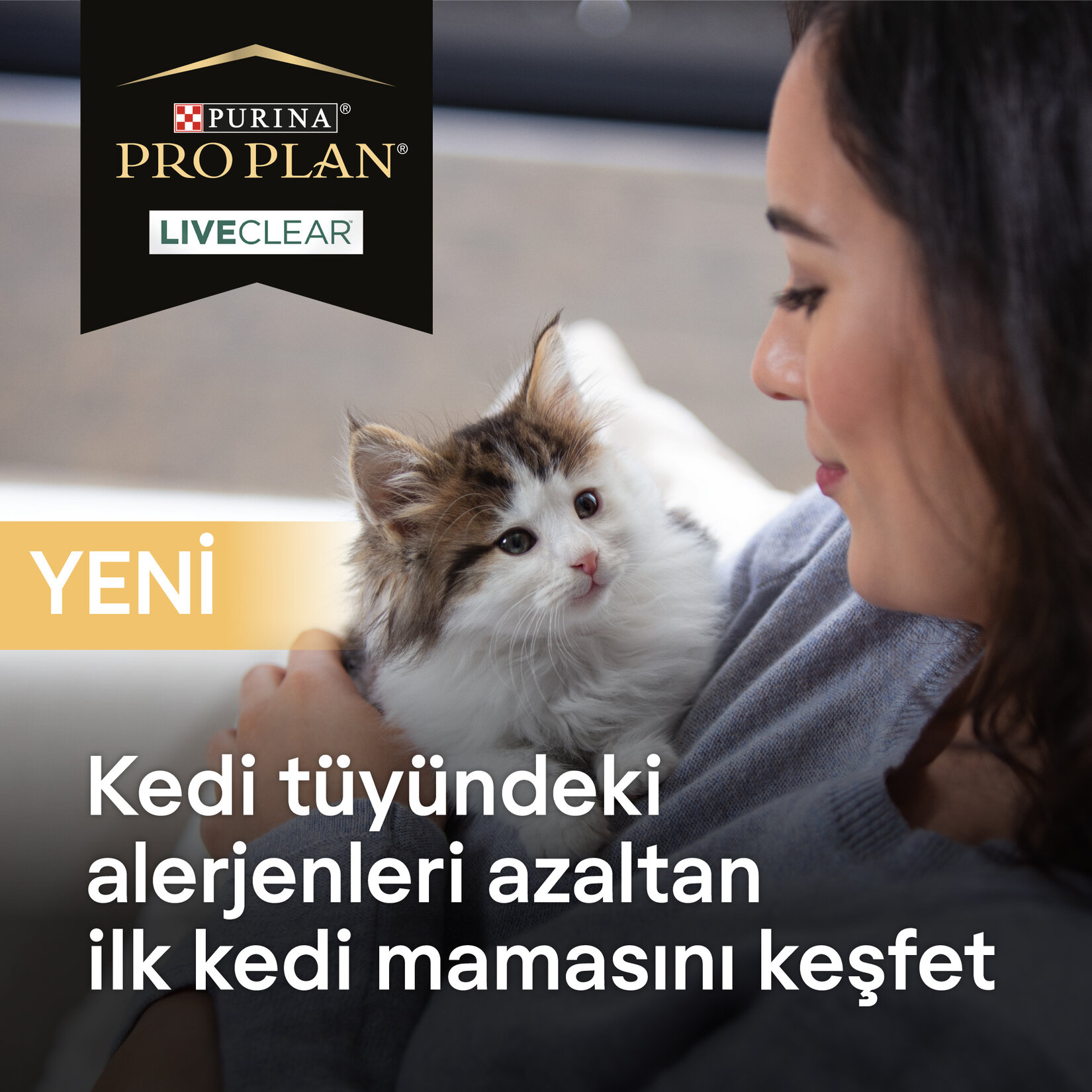 Proplan Liveclear Yavru Kedi Hindili Mama 1.4 Kg - Görsel 5