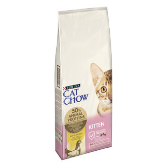 Purina Catchow Yavru Kedi Tavuklu Kedi Maması 15 Kg
