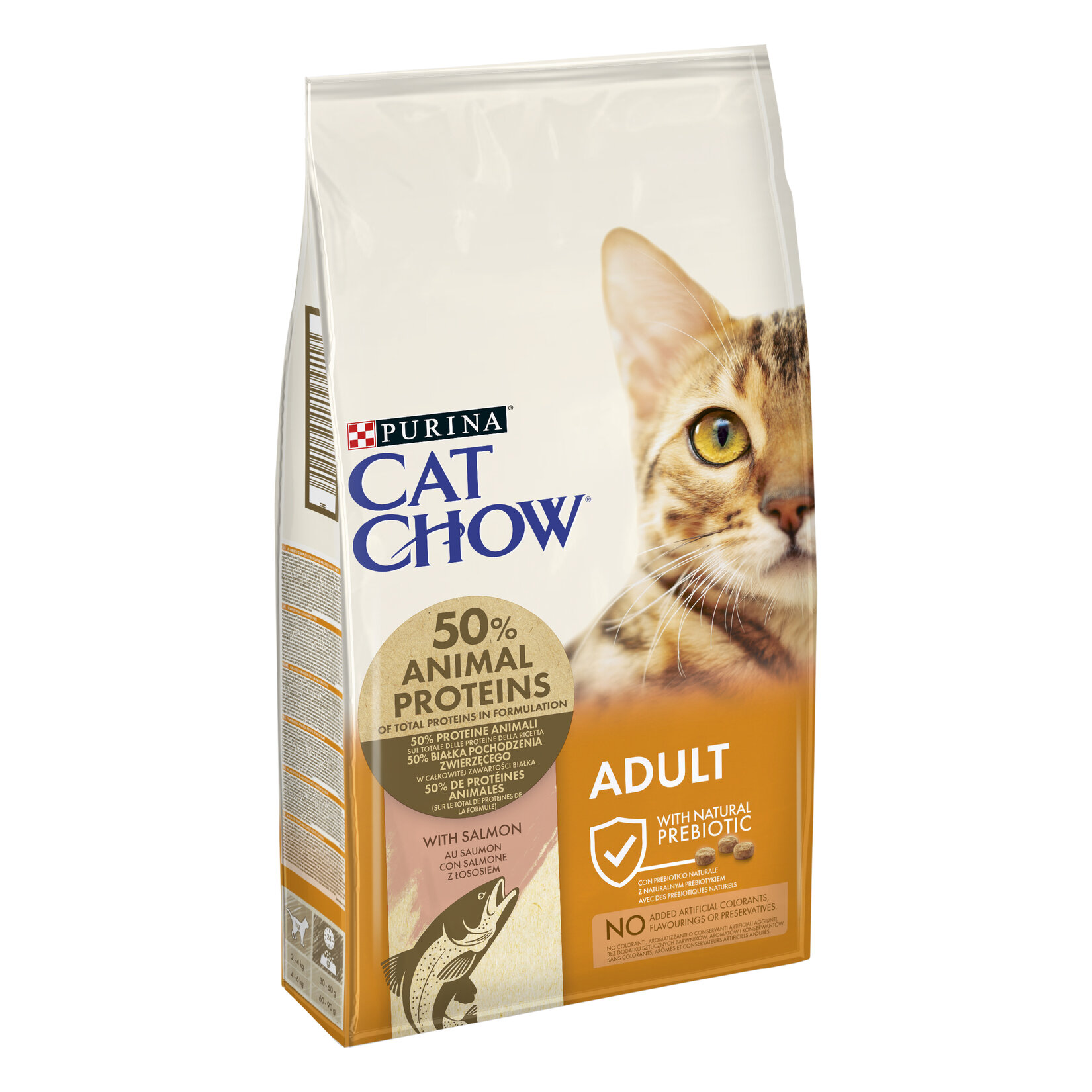 Purina Catchow Yetişkin Kedi Somonlu Mama 15 Kg - Görsel 1