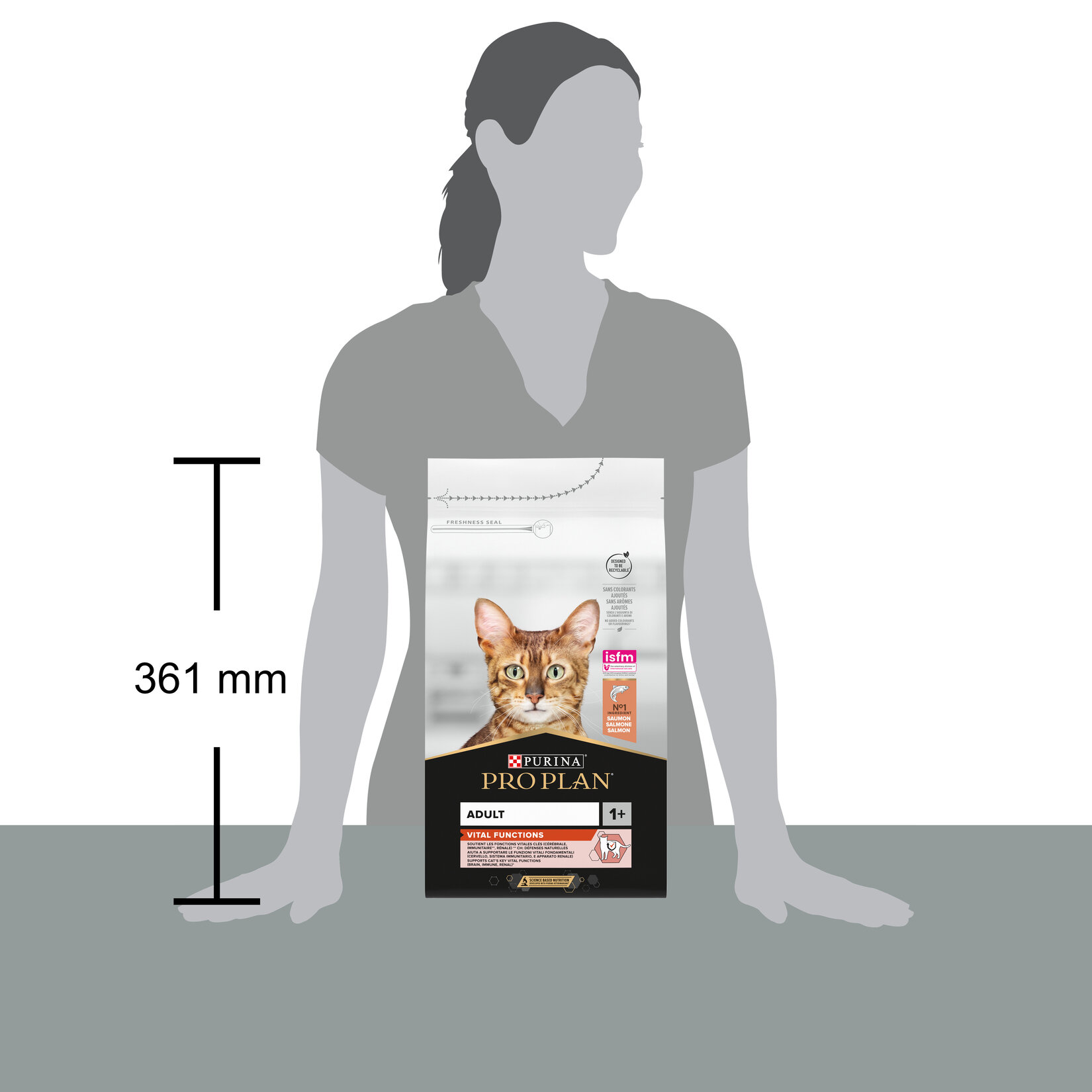 Proplan Yetişkin Kedi Somonlu Kedi Maması 1.5 Kg - Görsel 4