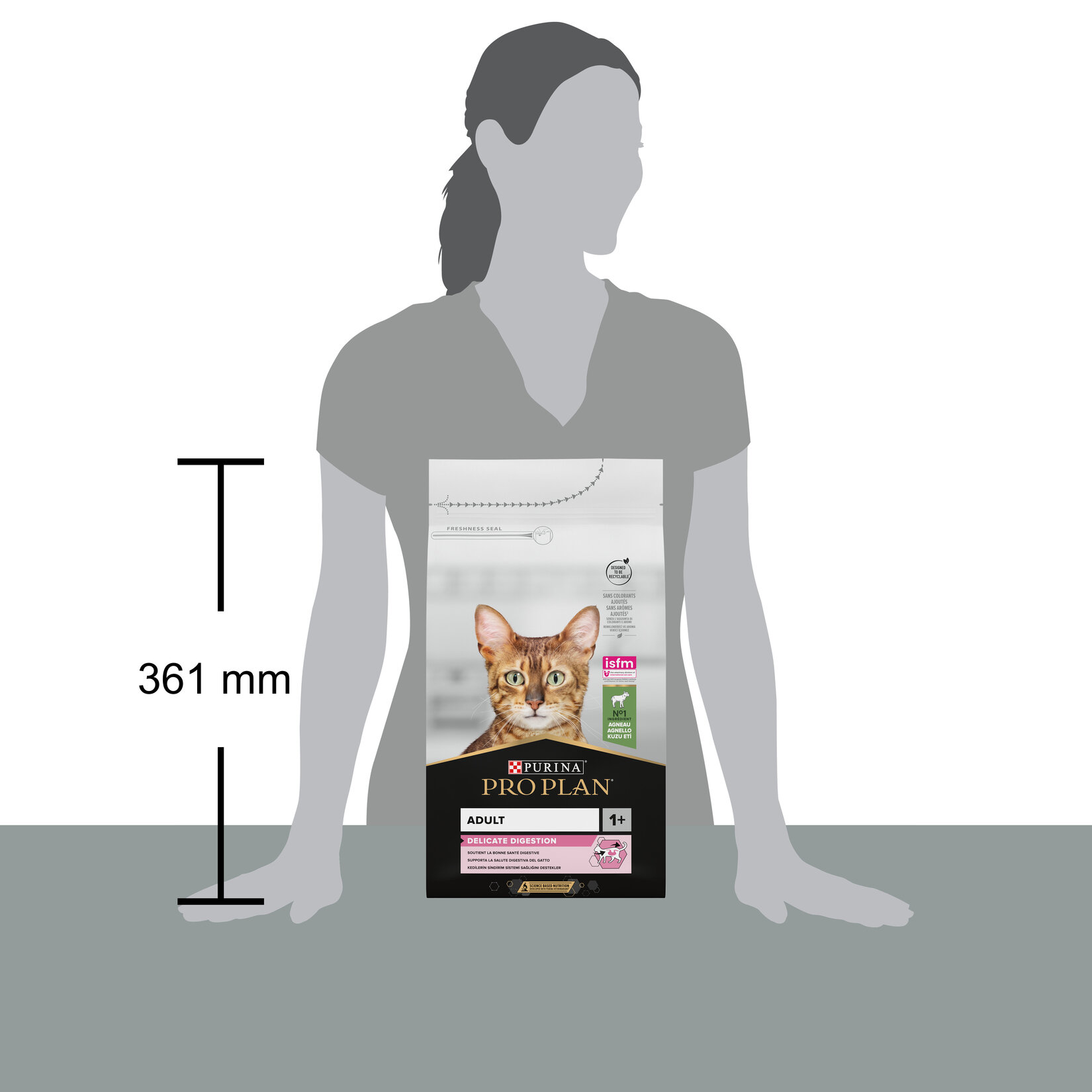 Proplan Yetişkin Kedi Kuzulu Mama 1.5 Kg - Görsel 4