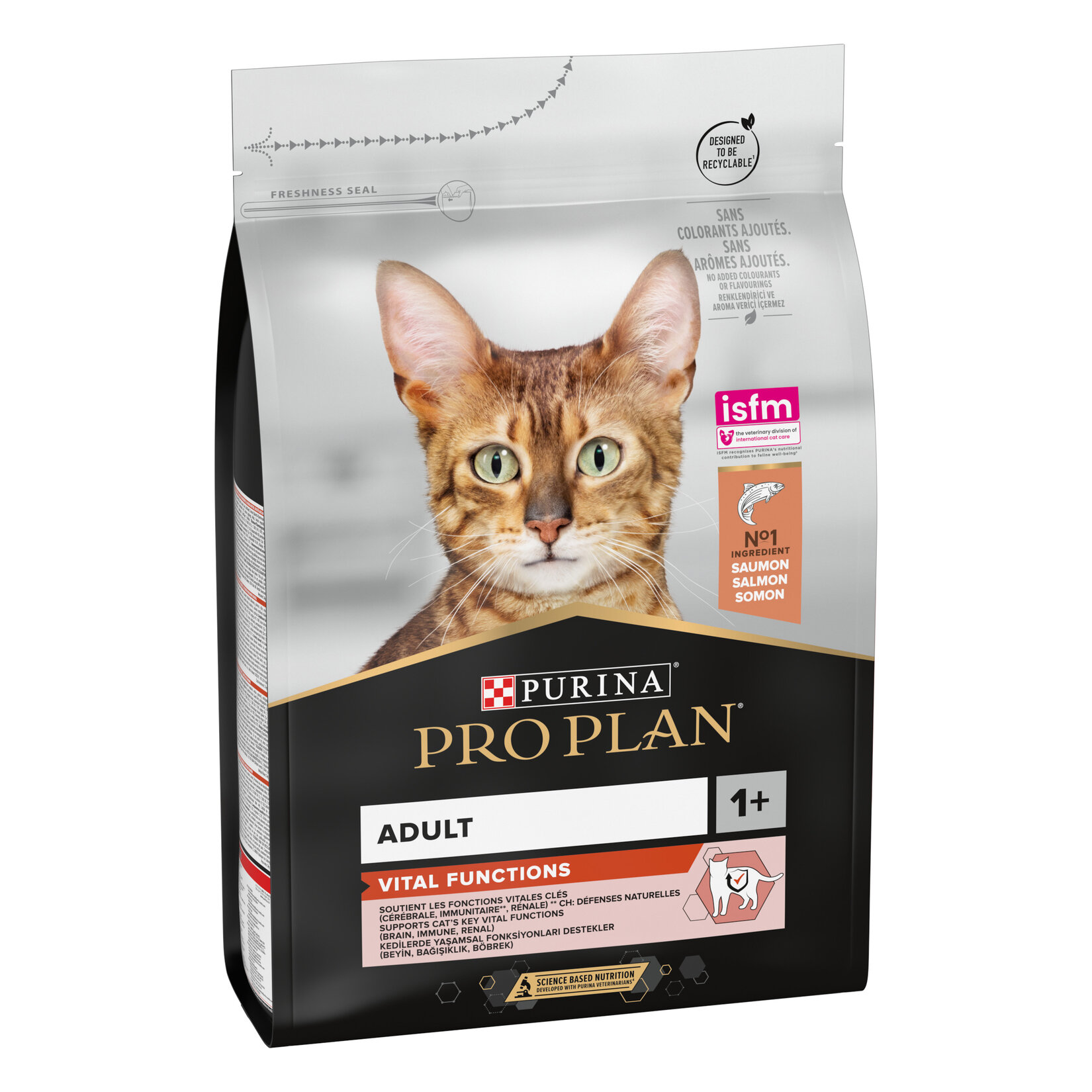 Proplan Yetişkin Kedi Somonlu Kedi Maması 3 Kg - Görsel 1