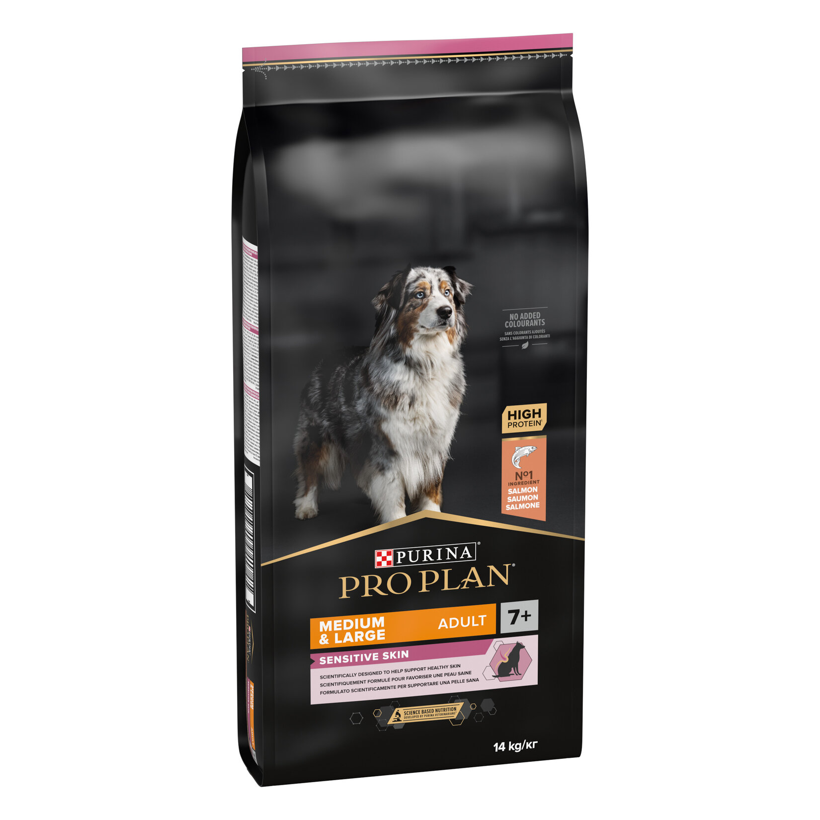 Proplan Orta & Büyük +7 Yaş Köpek Somonlu Mama 14 Kg - Görsel 1