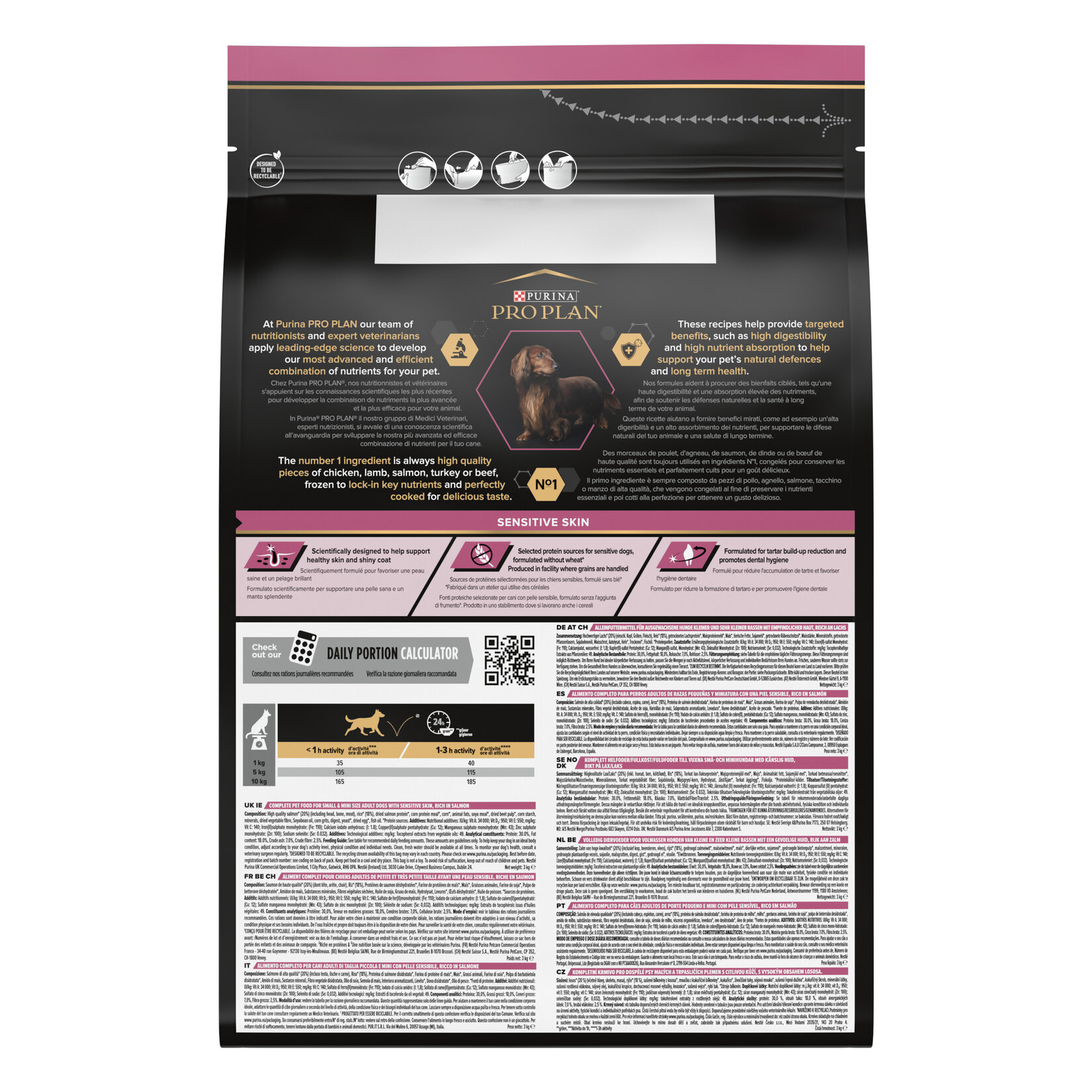 Proplan Küçük Irk Yetişkin Köpek Somonlu Mama 3 Kg - Görsel 3