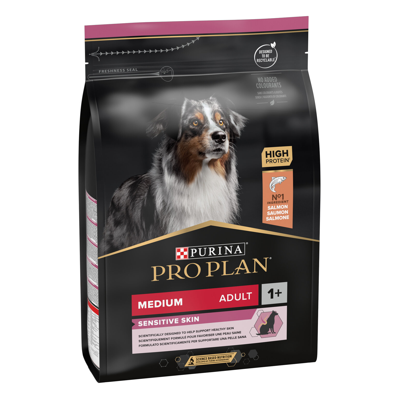 Proplan Orta Irk Yetişkin Köpek Somonlu Mama 3 Kg - Görsel 1