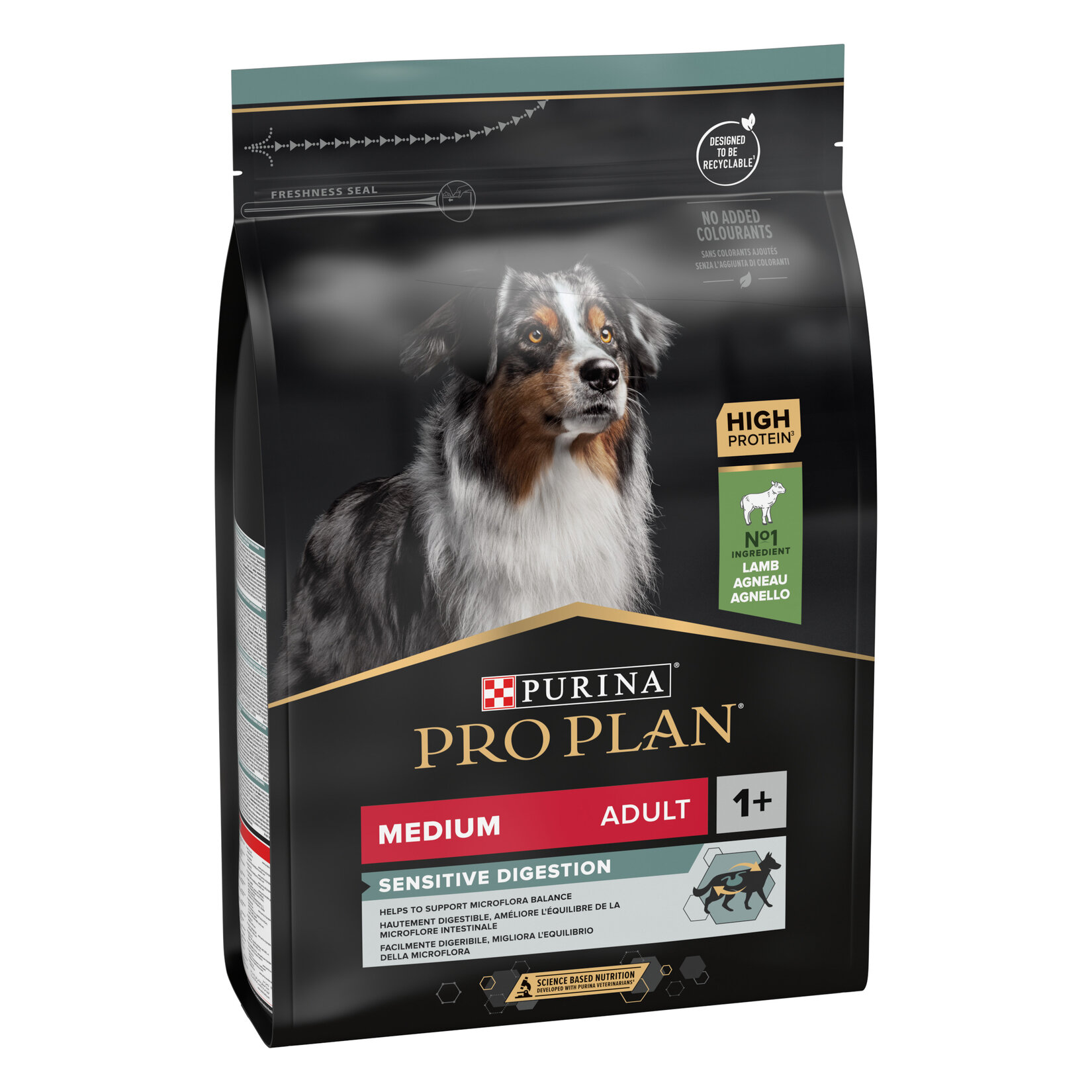 Proplan Orta Irk Yetişkin Köpek Kuzu Etli 3 Kg - Görsel 1