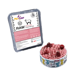 Petchef Raw Kuzu Etli Kedi Maması 500 G