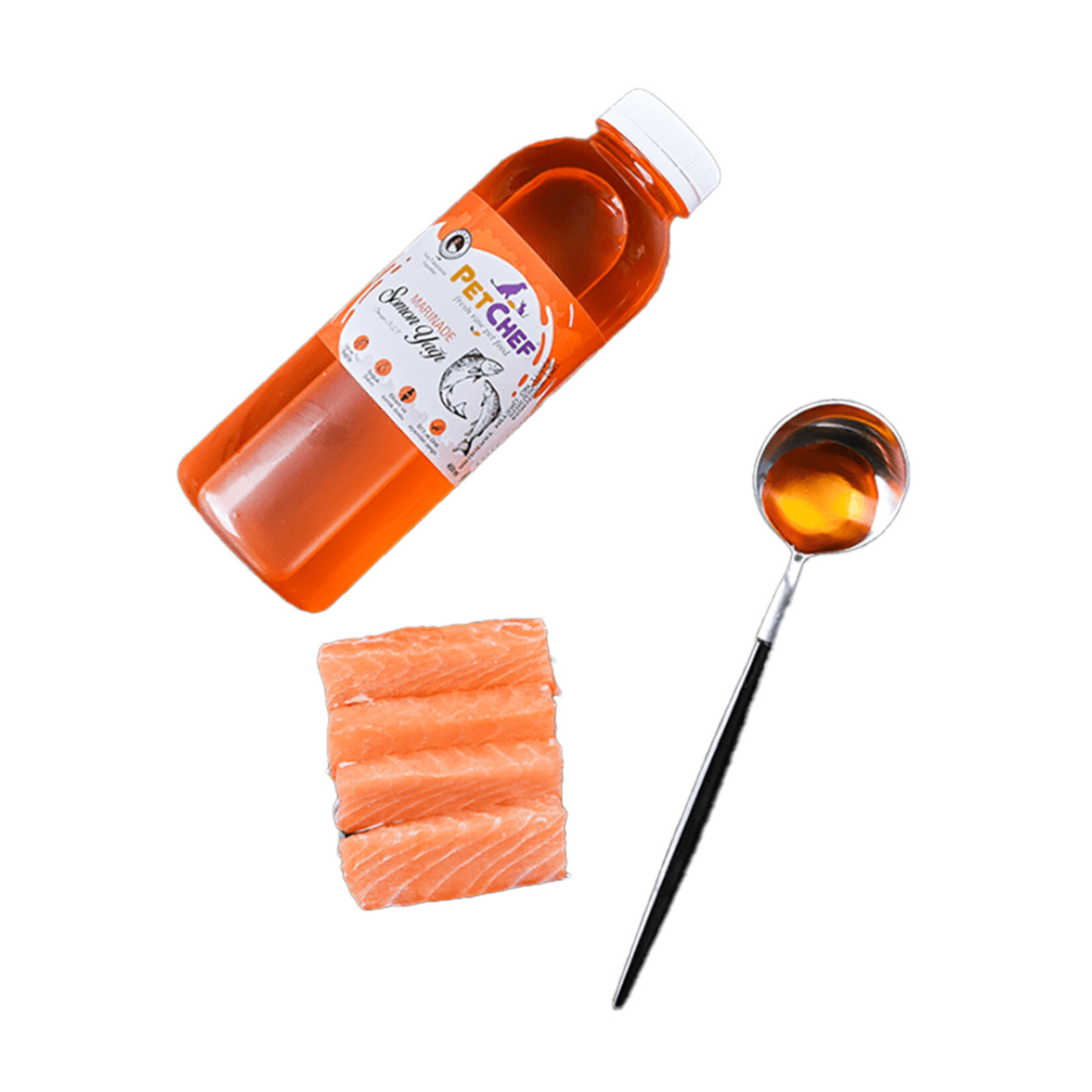 Petchef Organics Norveç Somon Balık Yağı 450 Ml - Görsel 1