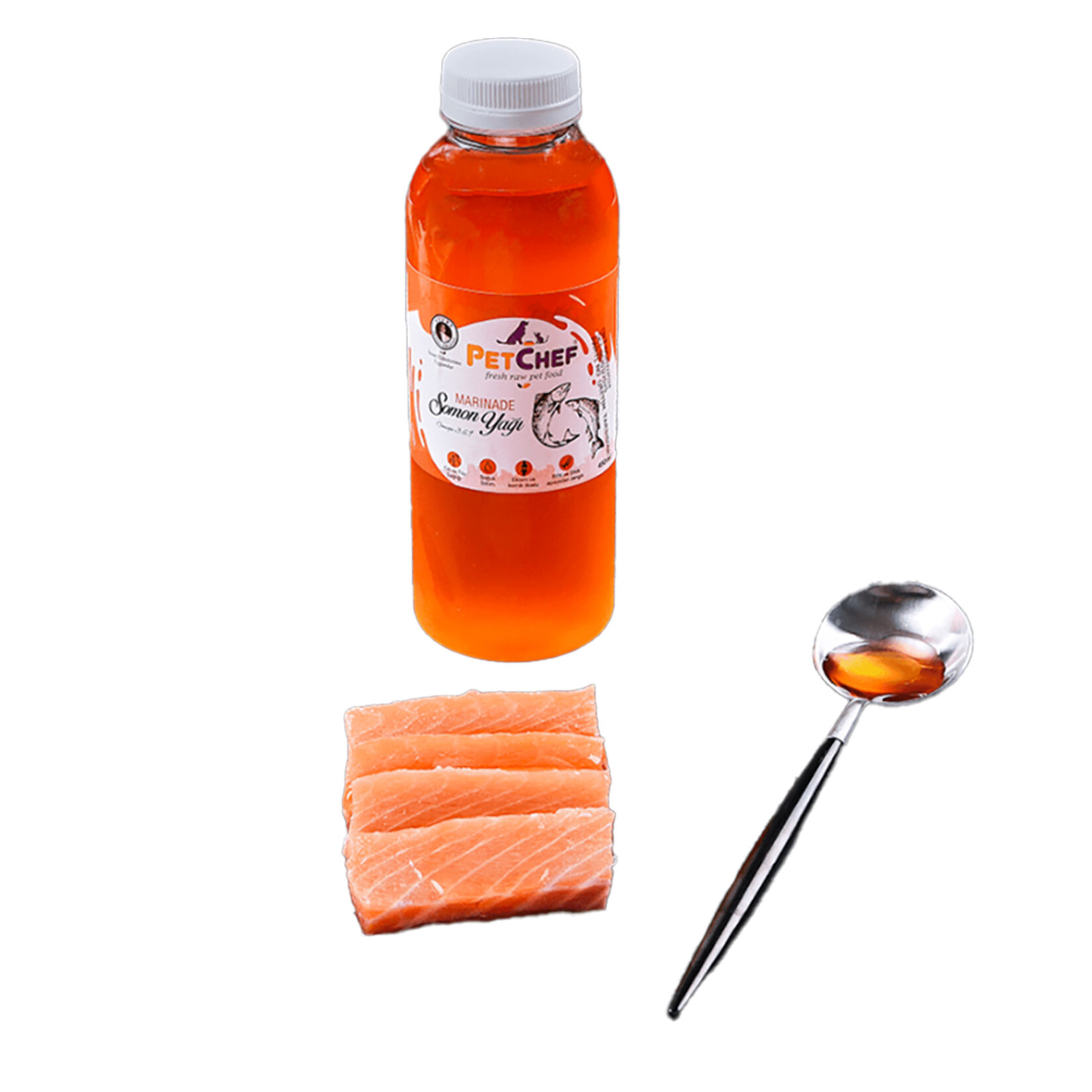 Petchef Organics Norveç Somon Balık Yağı 450 Ml - Görsel 2