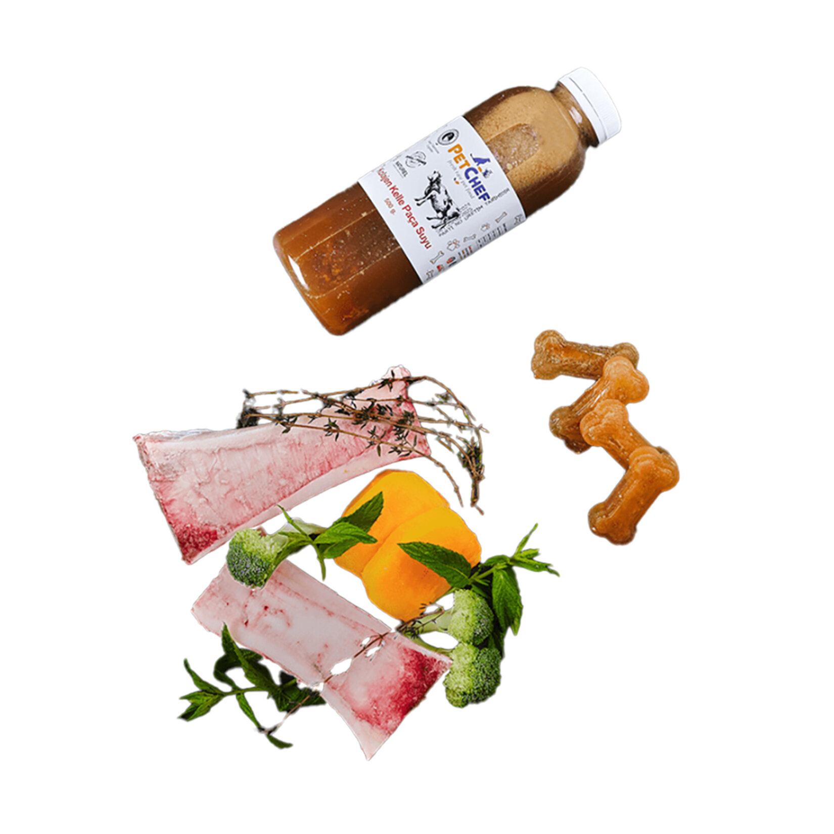 Petchef Kolajen Kelle Paça Suyu 500 G - Görsel 1