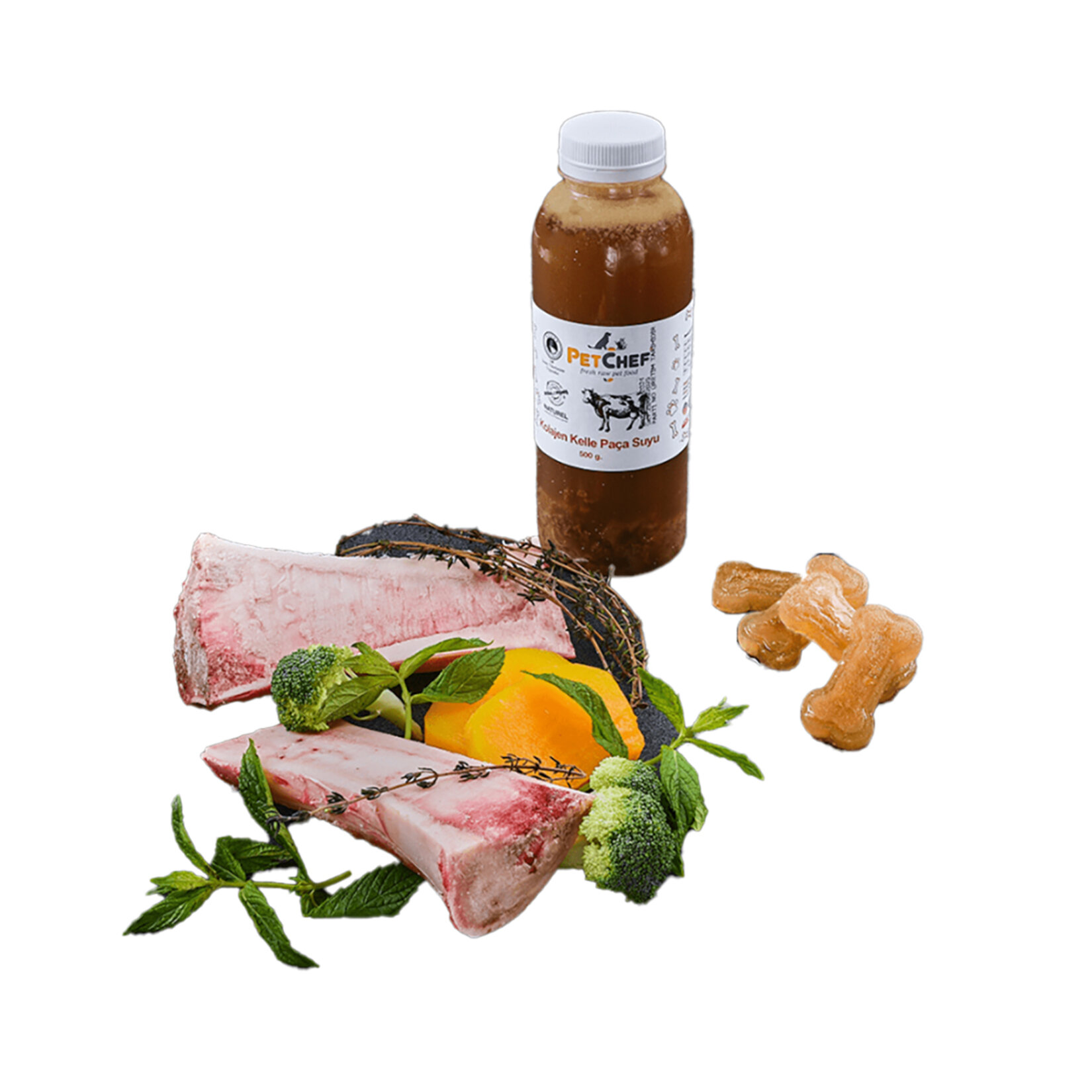 Petchef Kolajen Kelle Paça Suyu 500 G - Görsel 2