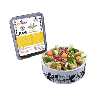 Petchef Raw Tavuk Etli Köpek Maması Küçük Irk 500 G