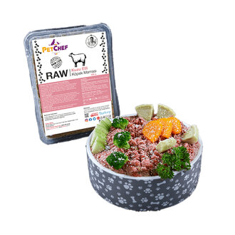 Petchef Raw Kuzu Etli Köpek Maması Küçük Irk 500 G
